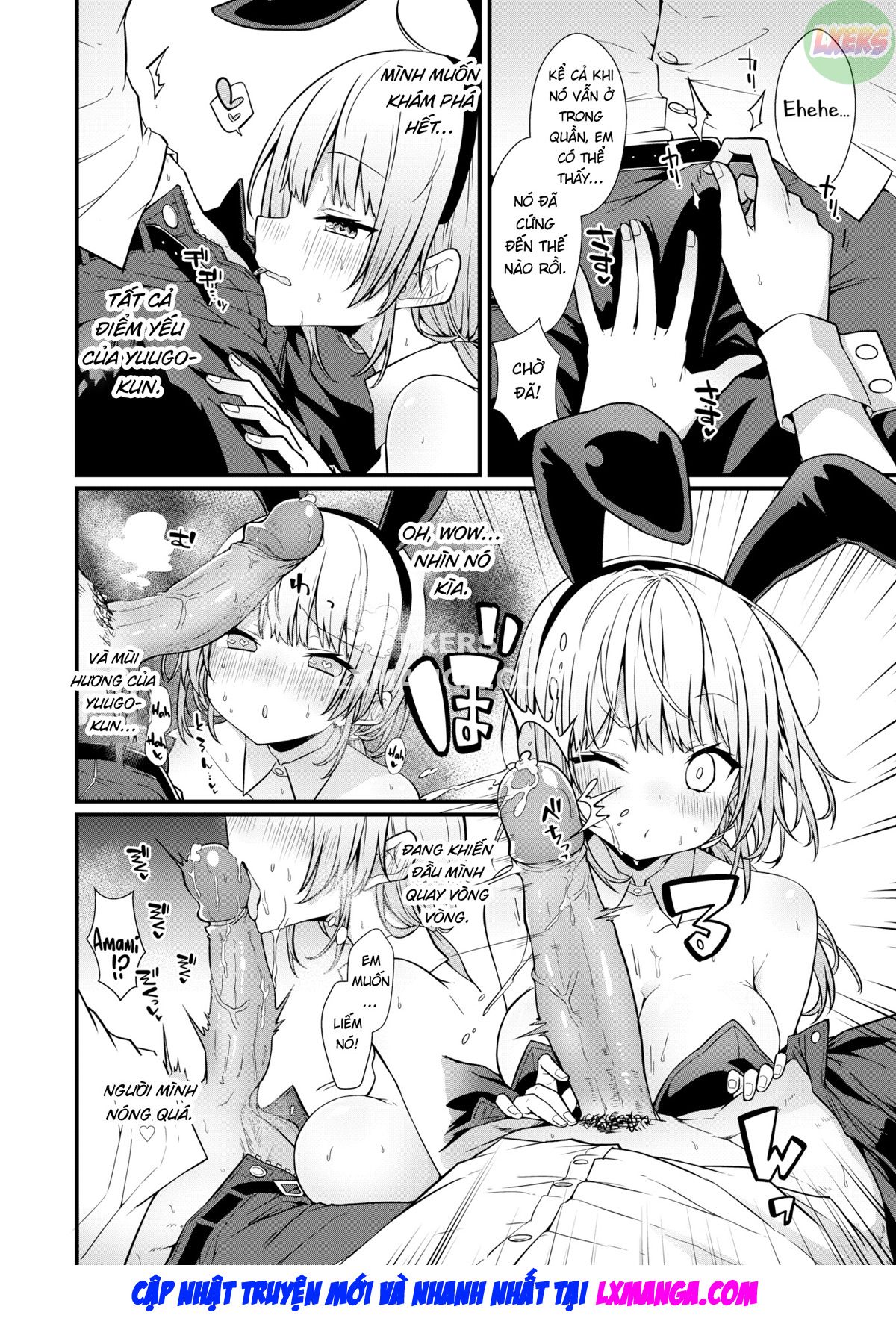 Đọc truyện hentai Cosplay mật ong thỏ - Oneshot