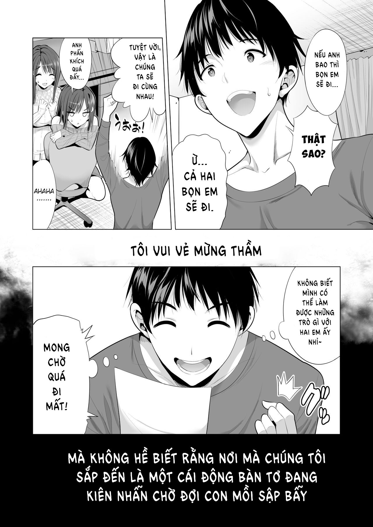 Đọc truyện hentai Bạn gái tôi bị mắc kệt trong động bàn tơ - Oneshot