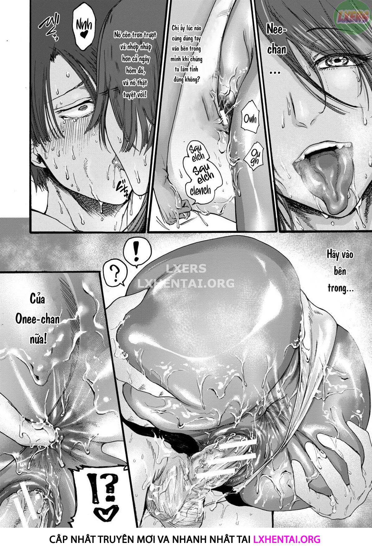 Đọc truyện hentai Cái lỗ thân mật của chị gái và anh trai - Chap 2