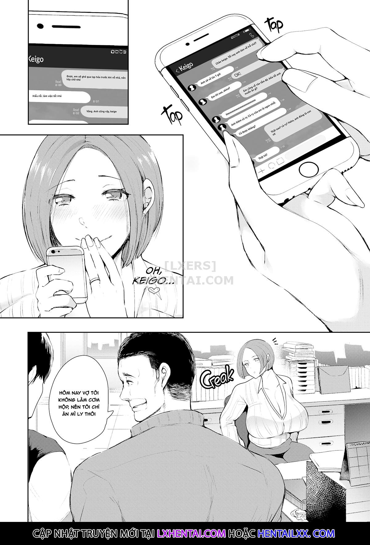 Đọc truyện hentai Sato's Revenge - Chap 1 - Hypnotized Teacher