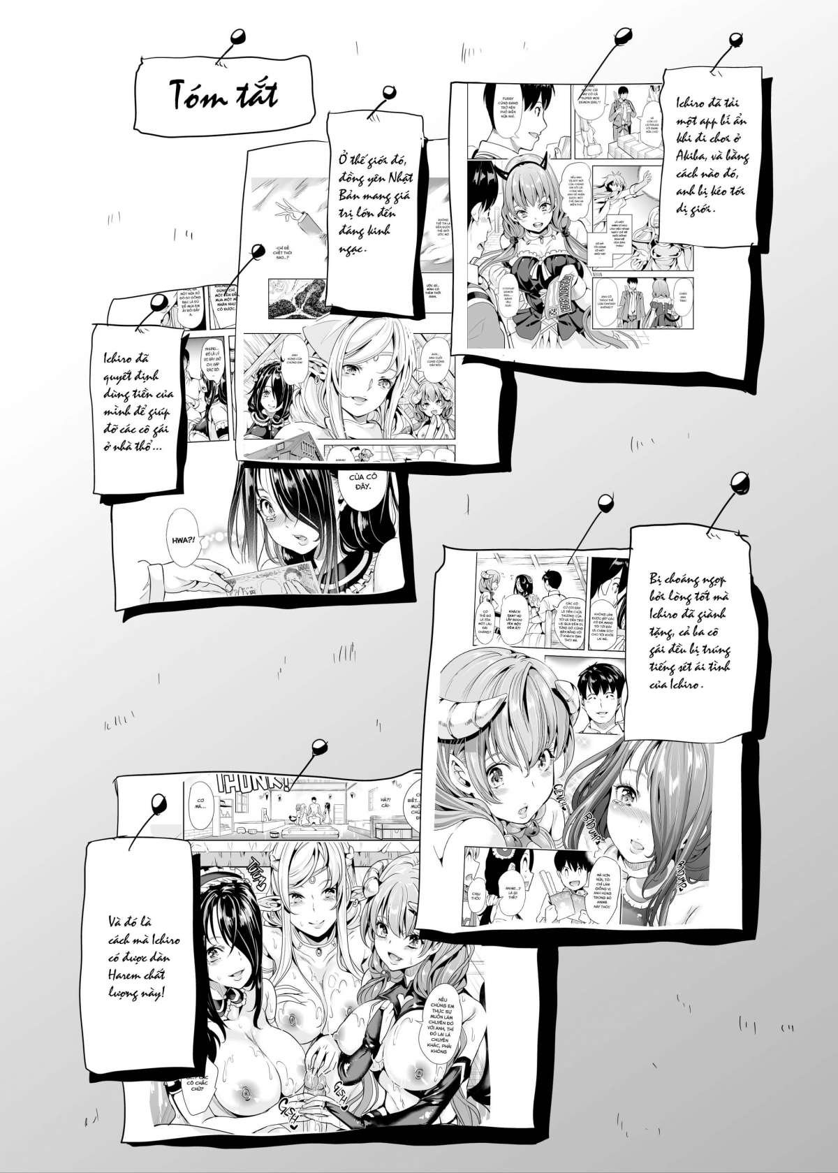 Đọc truyện hentai Dàn Harem tại dị giới - Chap 2(A)