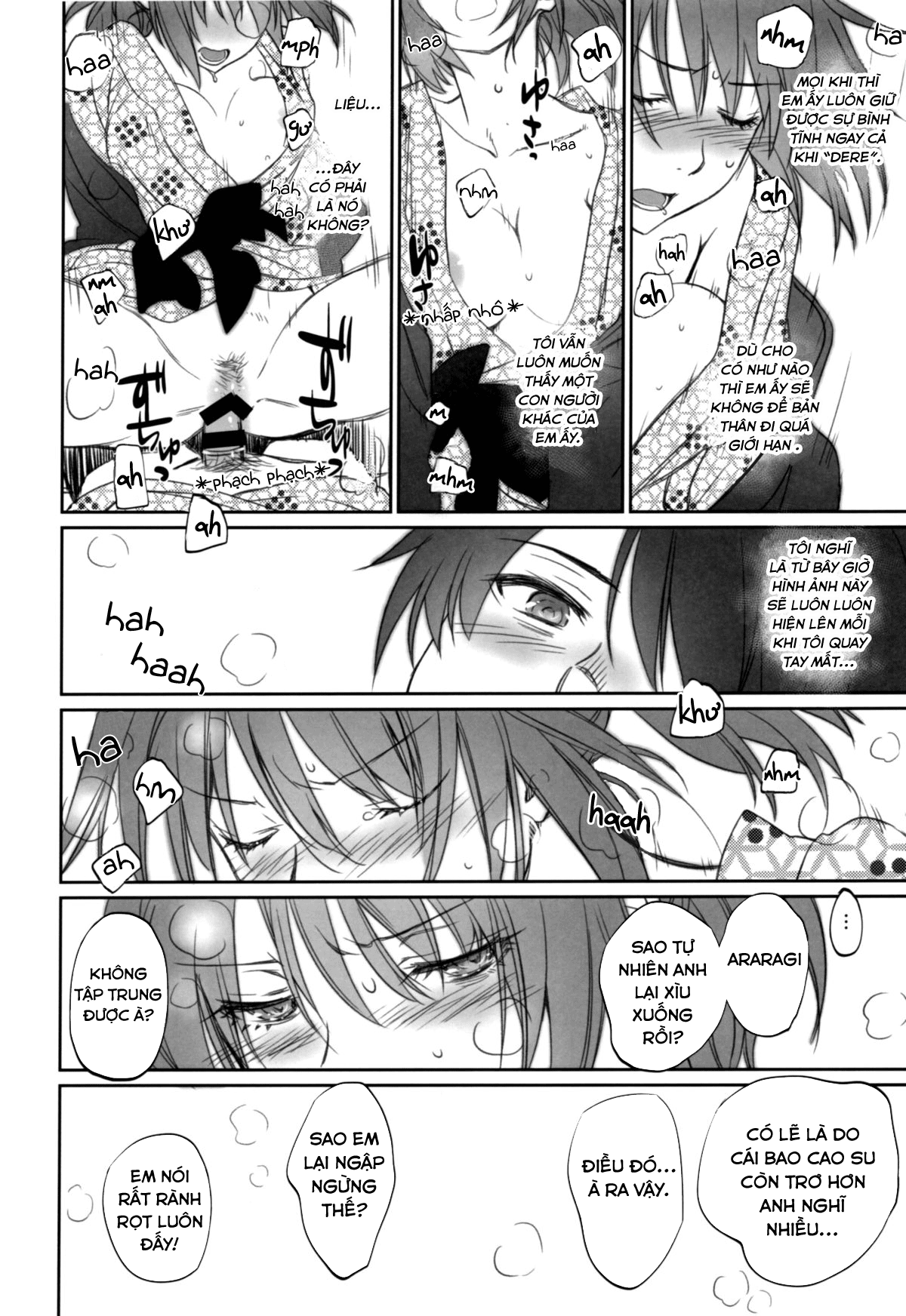 Đọc truyện hentai Hitagi family (Bakemonogatari) - Chap 2