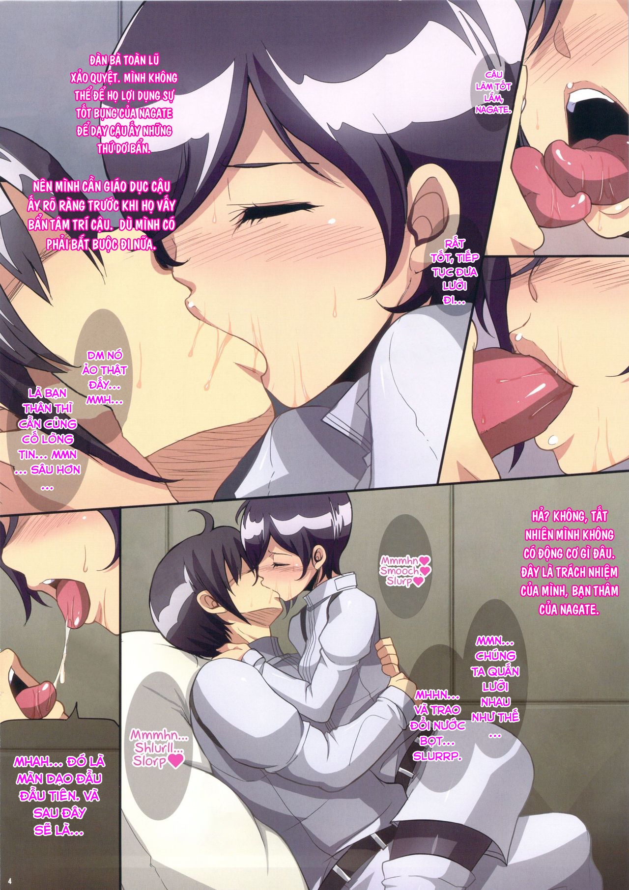 Đọc truyện hentai Lớp luyện tập của Izana cho Nagate. - Oneshot