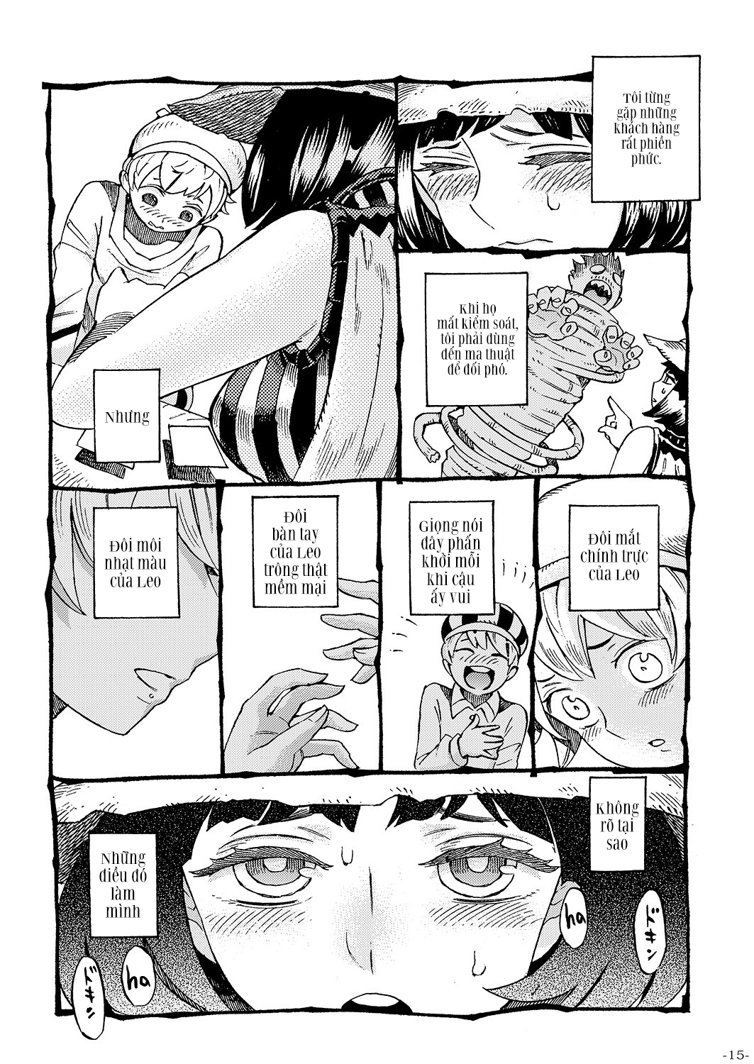 Đọc truyện hentai Chuyện tình cô phù thủy - Chap 1