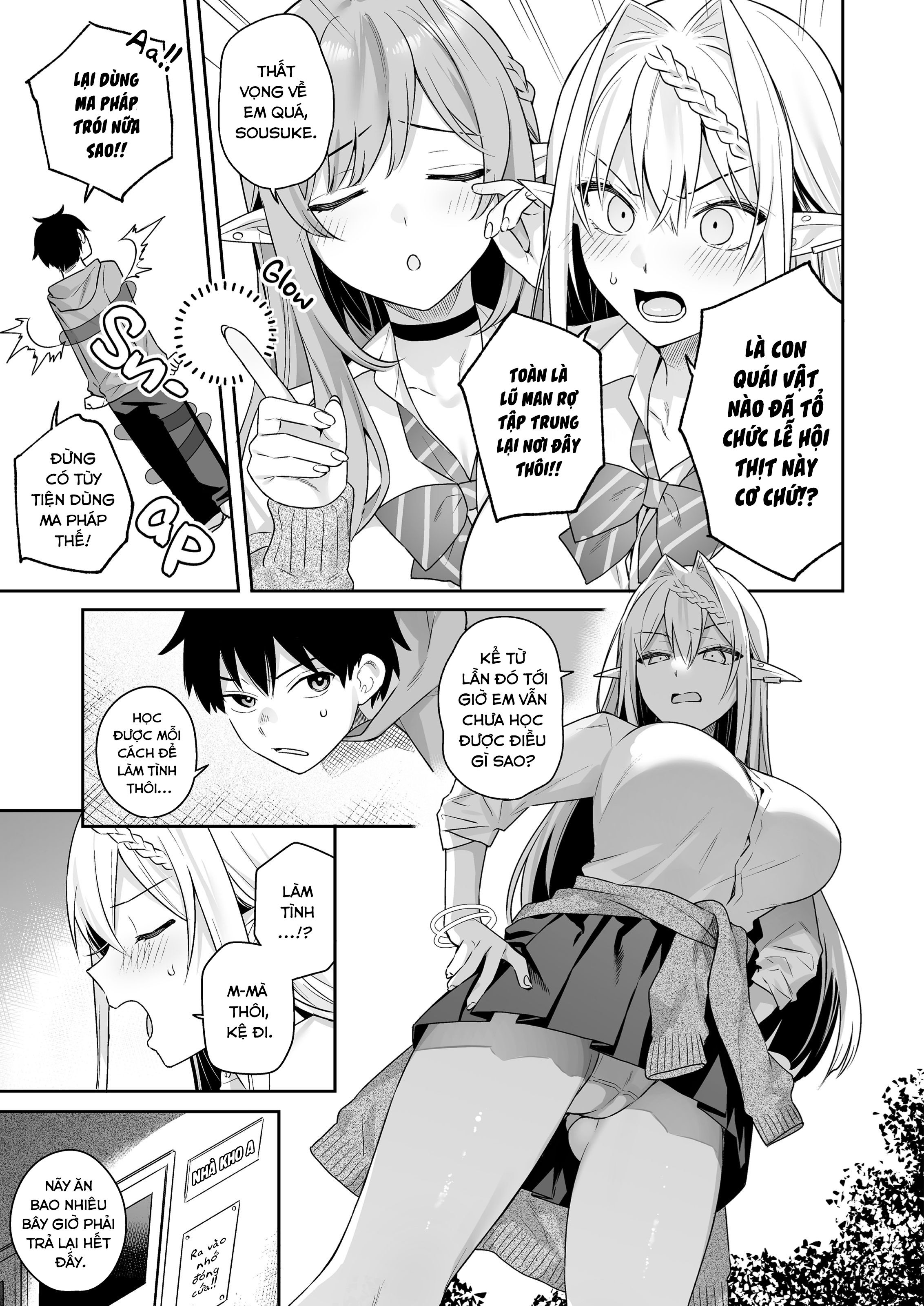 Đọc truyện hentai Nàng Elf ăn chay nhưng lại thèm thịt - Oneshot