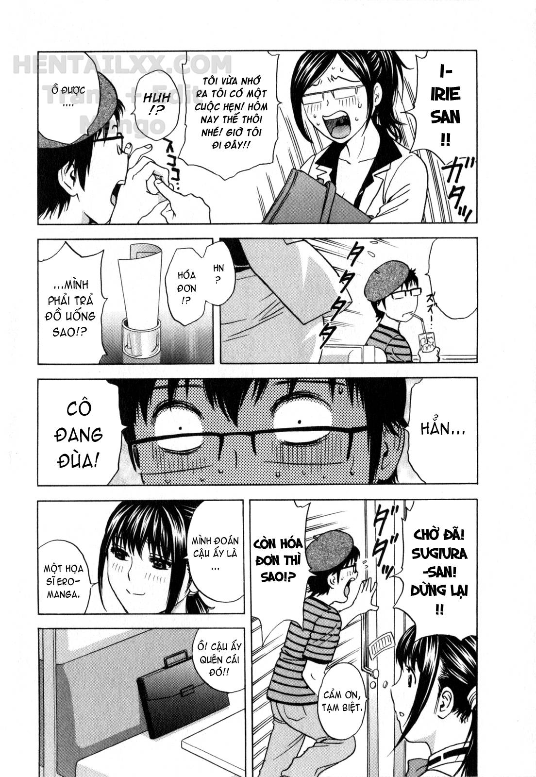 Đọc truyện hentai Life With Married Women Just Like A Manga - Chap 16