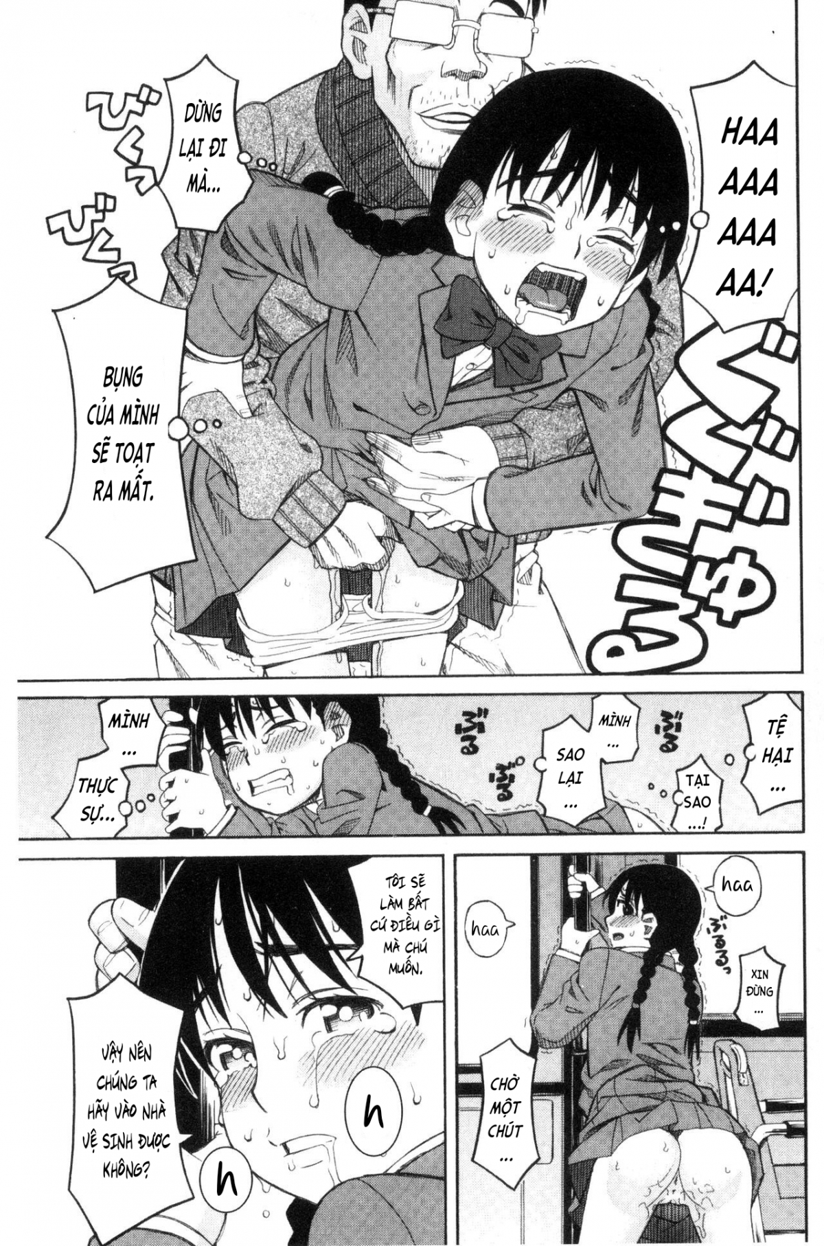 Đọc truyện hentai Kẻ quấy rối tình dục và hai cô bé nữ sinh! - Chap 1