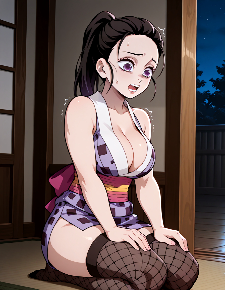 Đọc truyện hentai Tuyển tập Albums Art hentai - Chap 717 - [Demon Slayer] The third wife of the Uzui family becomes a slave and serves