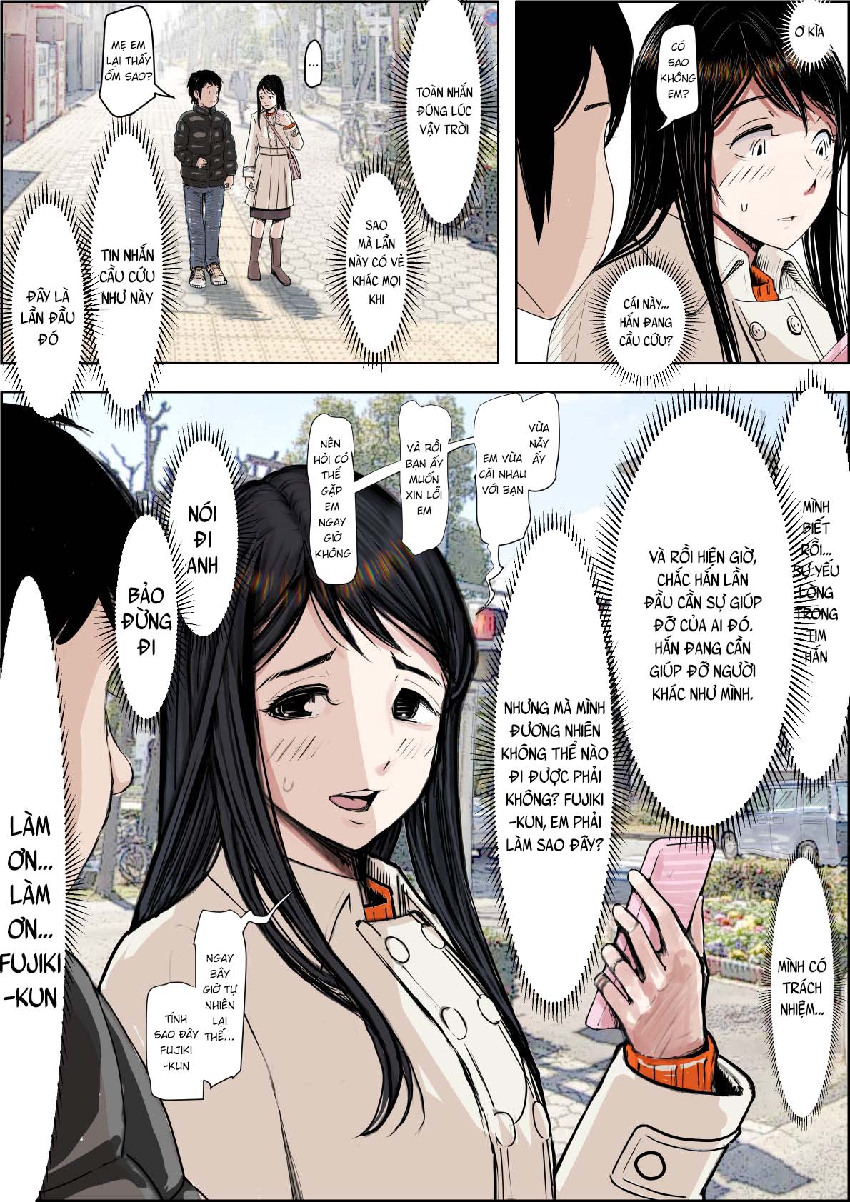 Đọc truyện hentai Charao ni Netorare - Route 2 Vol 4.5 - Chap 1