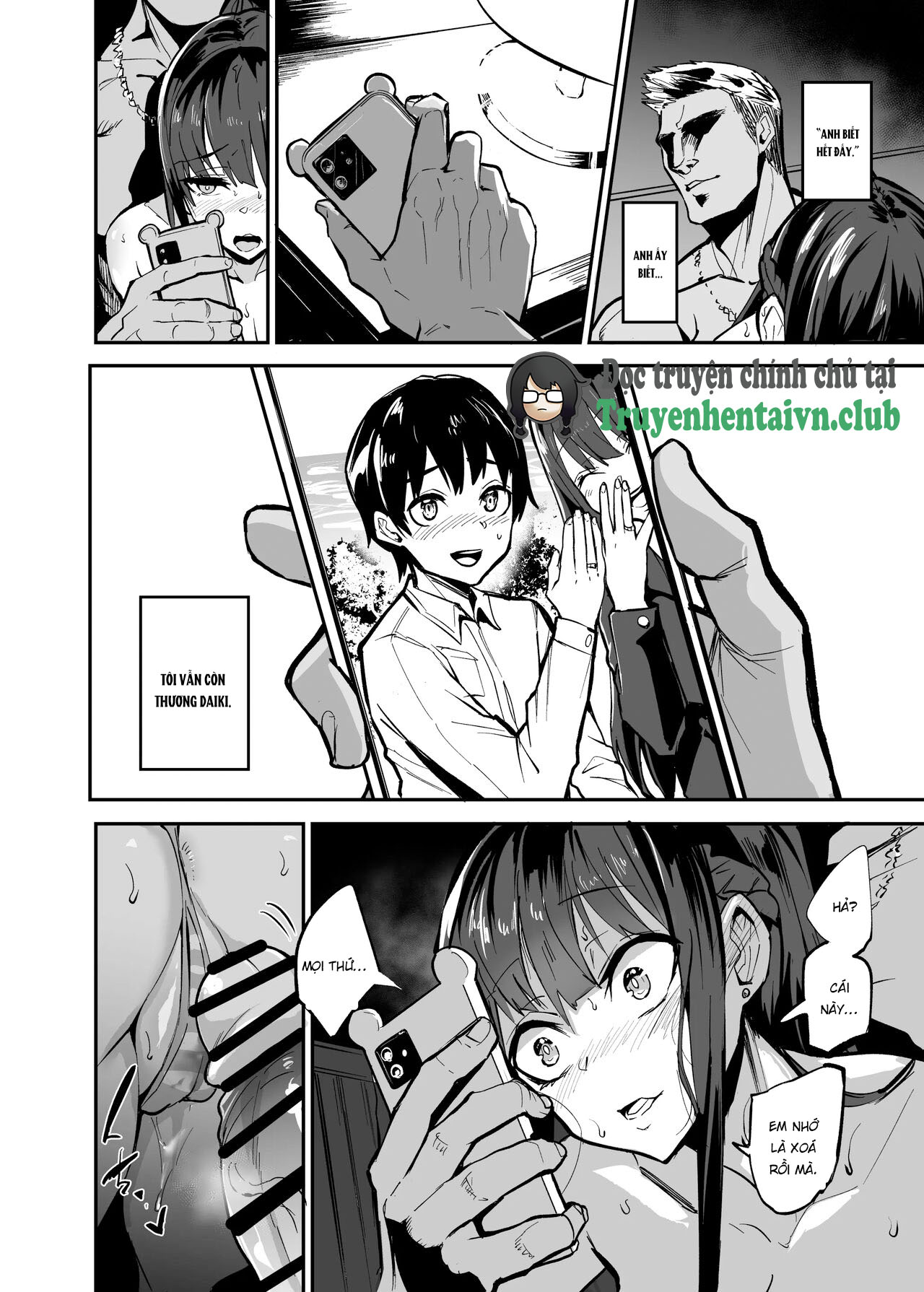 Đọc truyện hentai Kanojo ga Gaikokujin ni Netorareru Manga Ouchi Fuck Hen - Oneshot