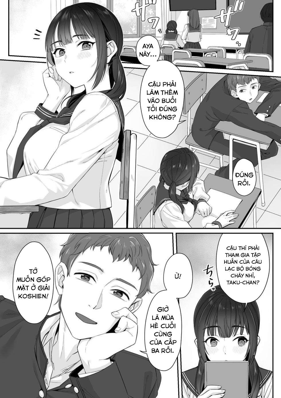Đọc truyện hentai Junboku Joshikousei wa Oyaji Iro ni Somerarete Comic Ban - Chap 1