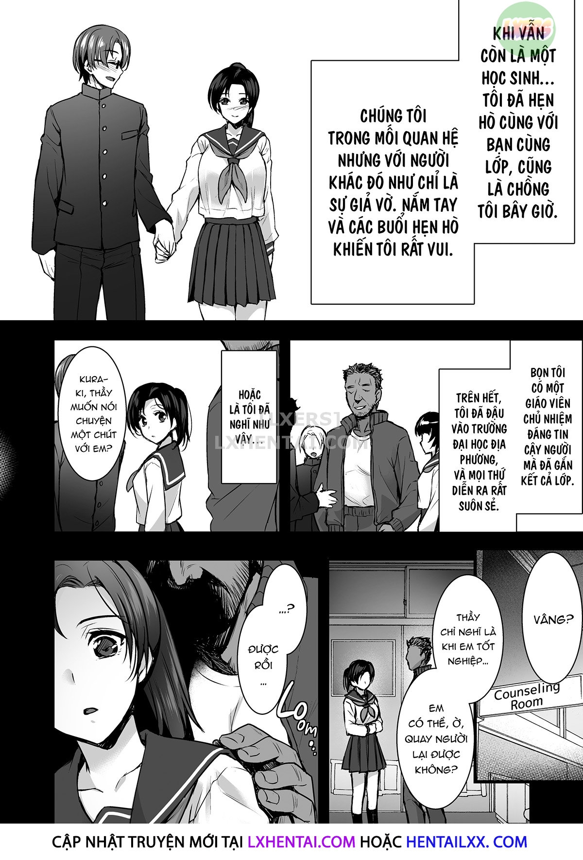 Đọc truyện hentai Tsuma no Hajimete no Otoko - Chap 1 - Không che