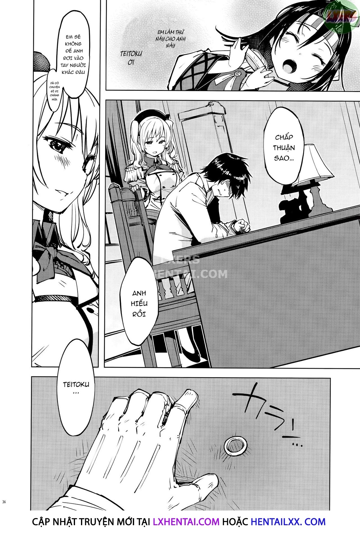 Đọc truyện hentai Hishokan Kashima No Houkokusho - Chap 2