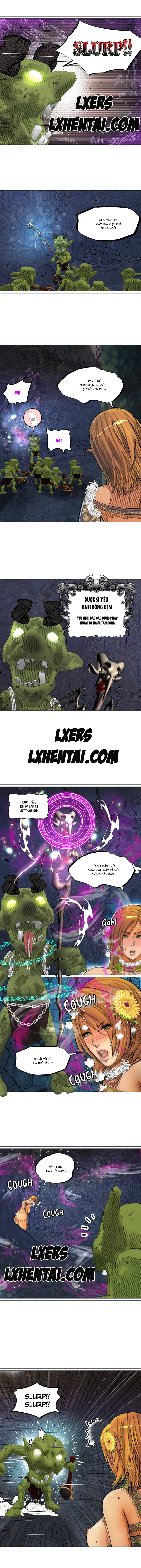 Đọc truyện hentai Nữ Hoàng Dark Elf Và Nô Lệ Orc - Chap 11