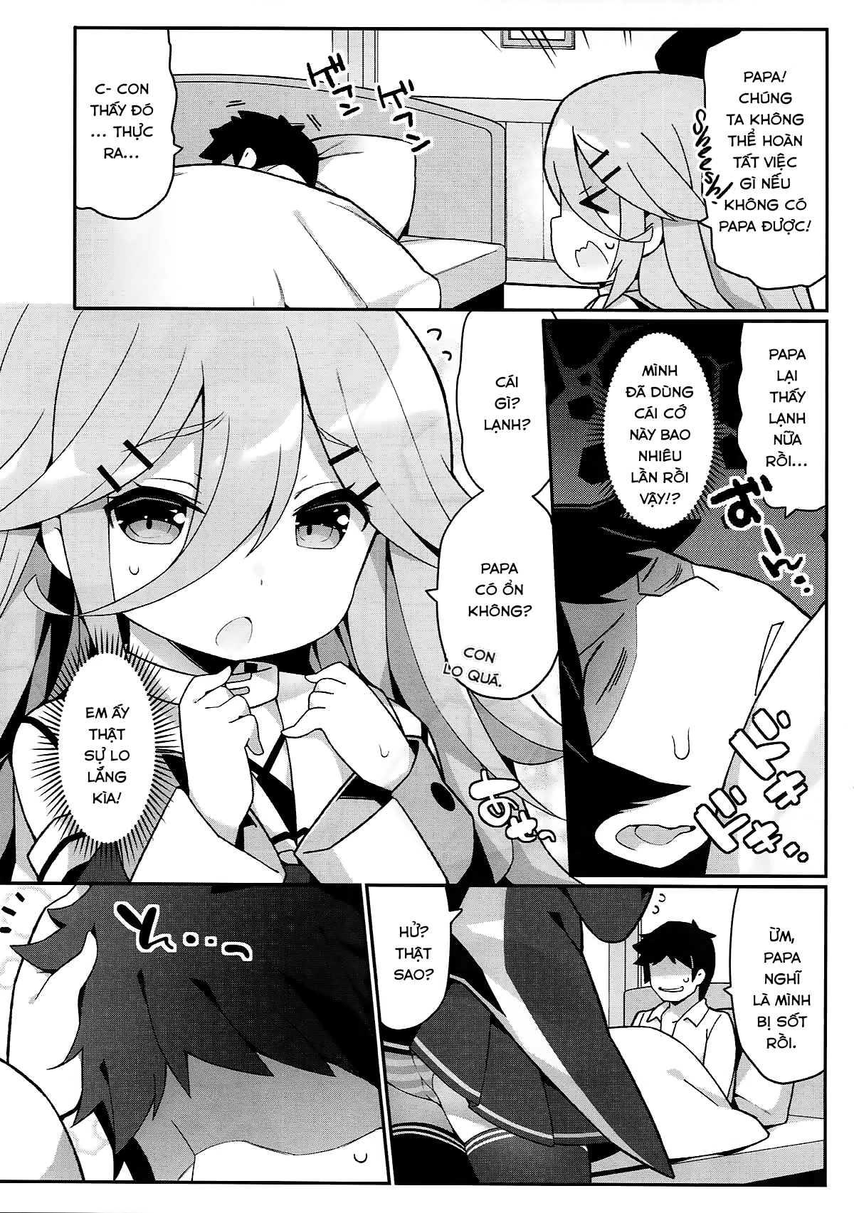 Đọc truyện hentai Hãy làm y tá để chữa trị cho Papa nào! - Oneshot