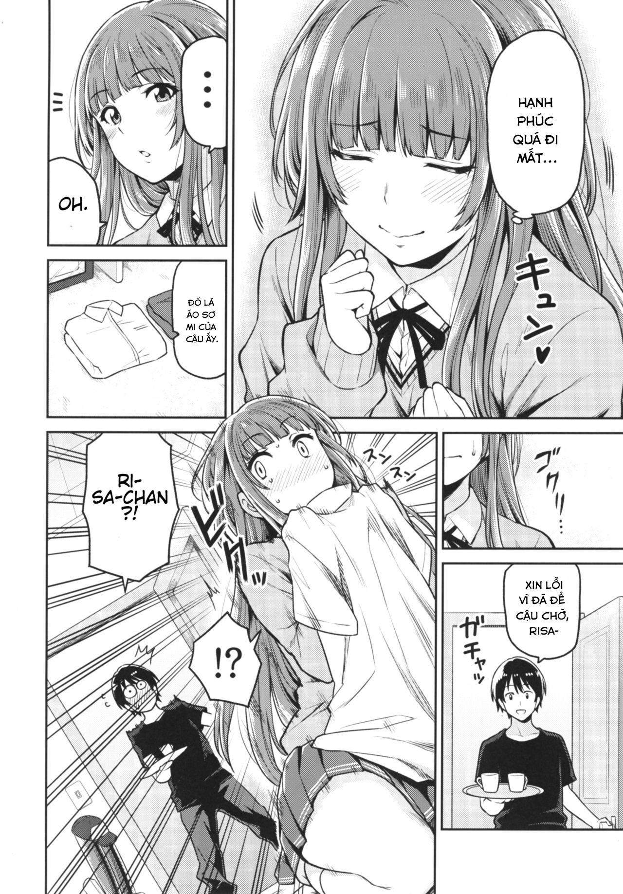 Đọc truyện hentai Kamizaki-san to Hajimete no Hi - Oneshot