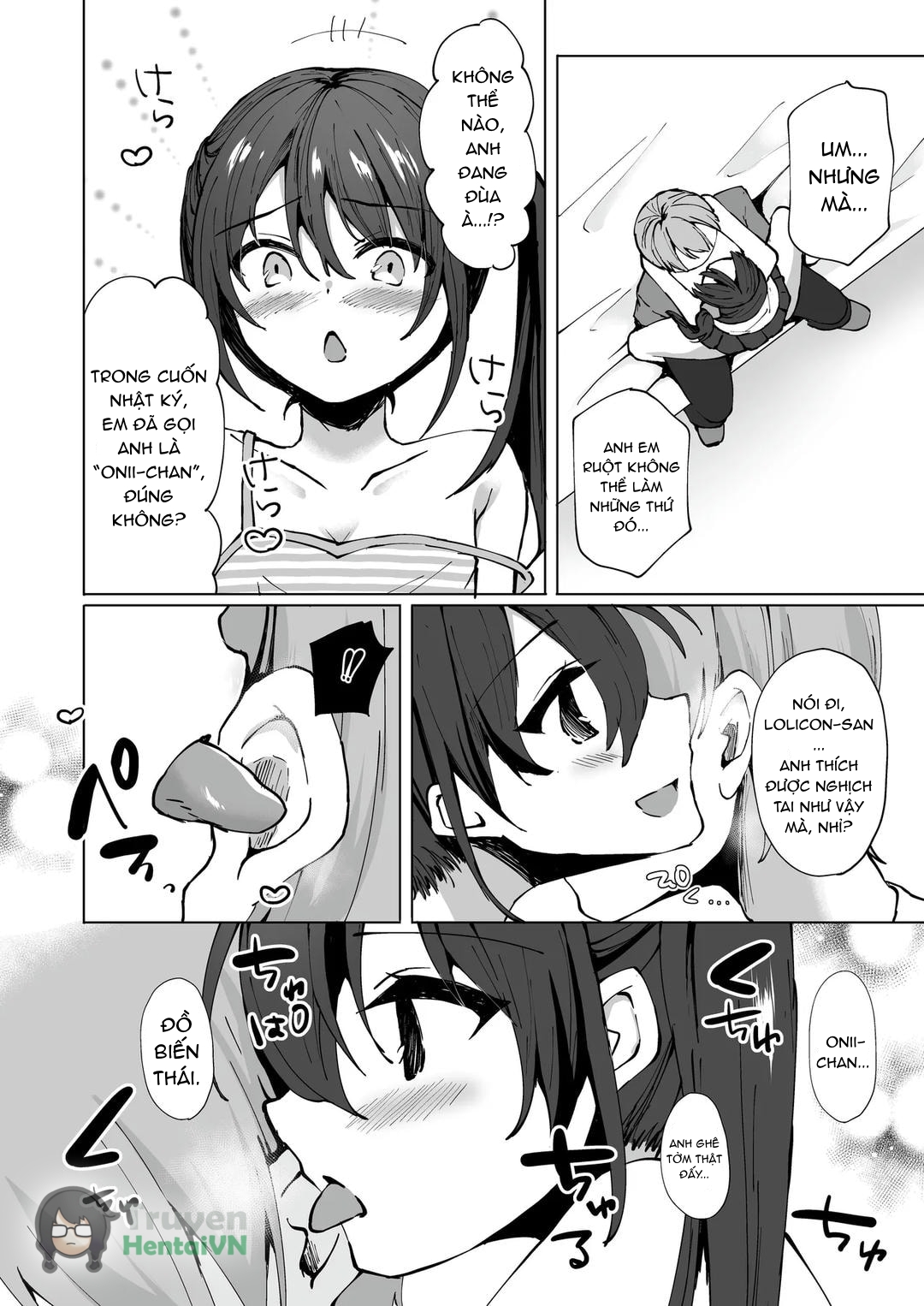 Đọc truyện hentai Namaiki J Imouto ga Onii-chan no Yumenikki o Kanaechau! Onii-chan, Kouiu no ga Suki nan desho? - Oneshot