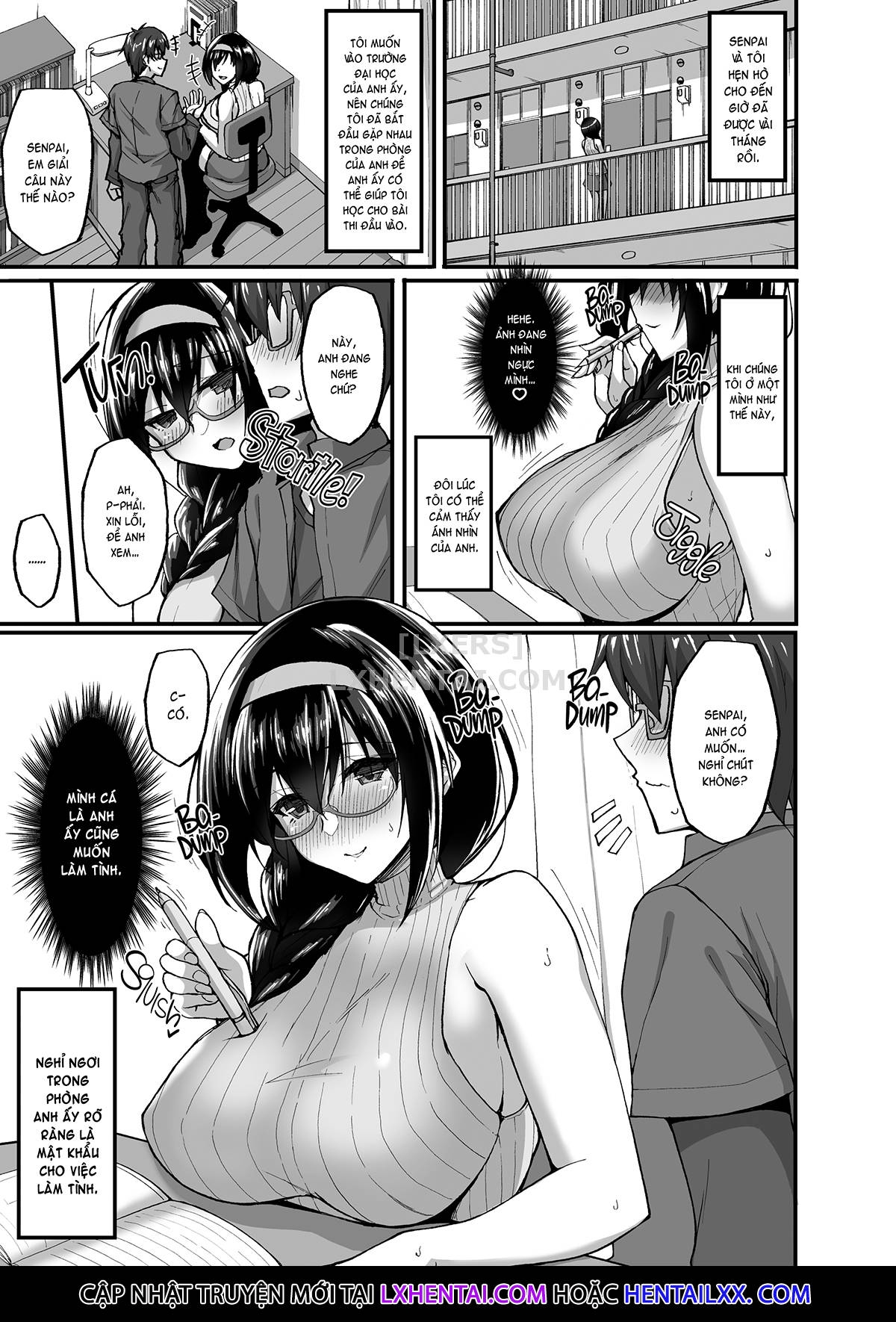 Đọc truyện hentai Netorare Kouhai Kanojo - Chap 3 - A Body and Mind Craving Pleasure