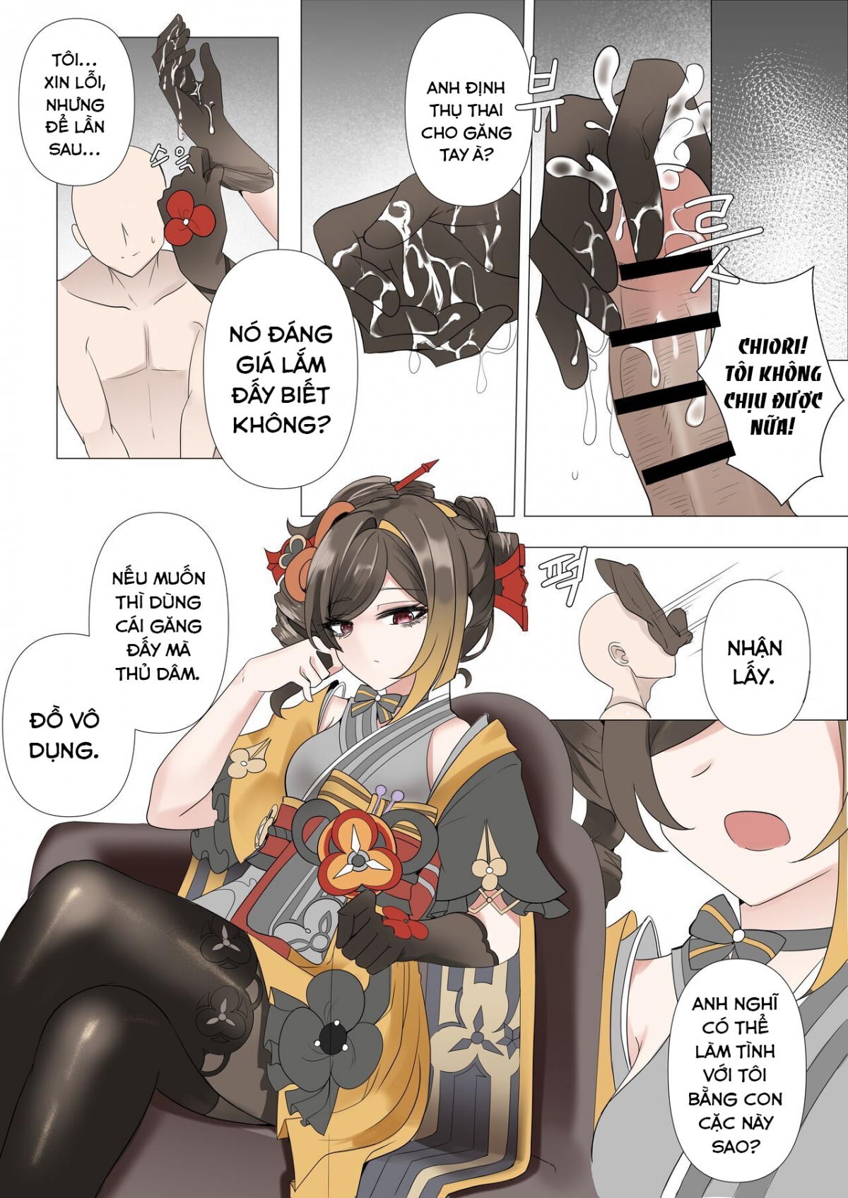 Đọc truyện hentai Kiểm soát (Genshin Impact) - Oneshot