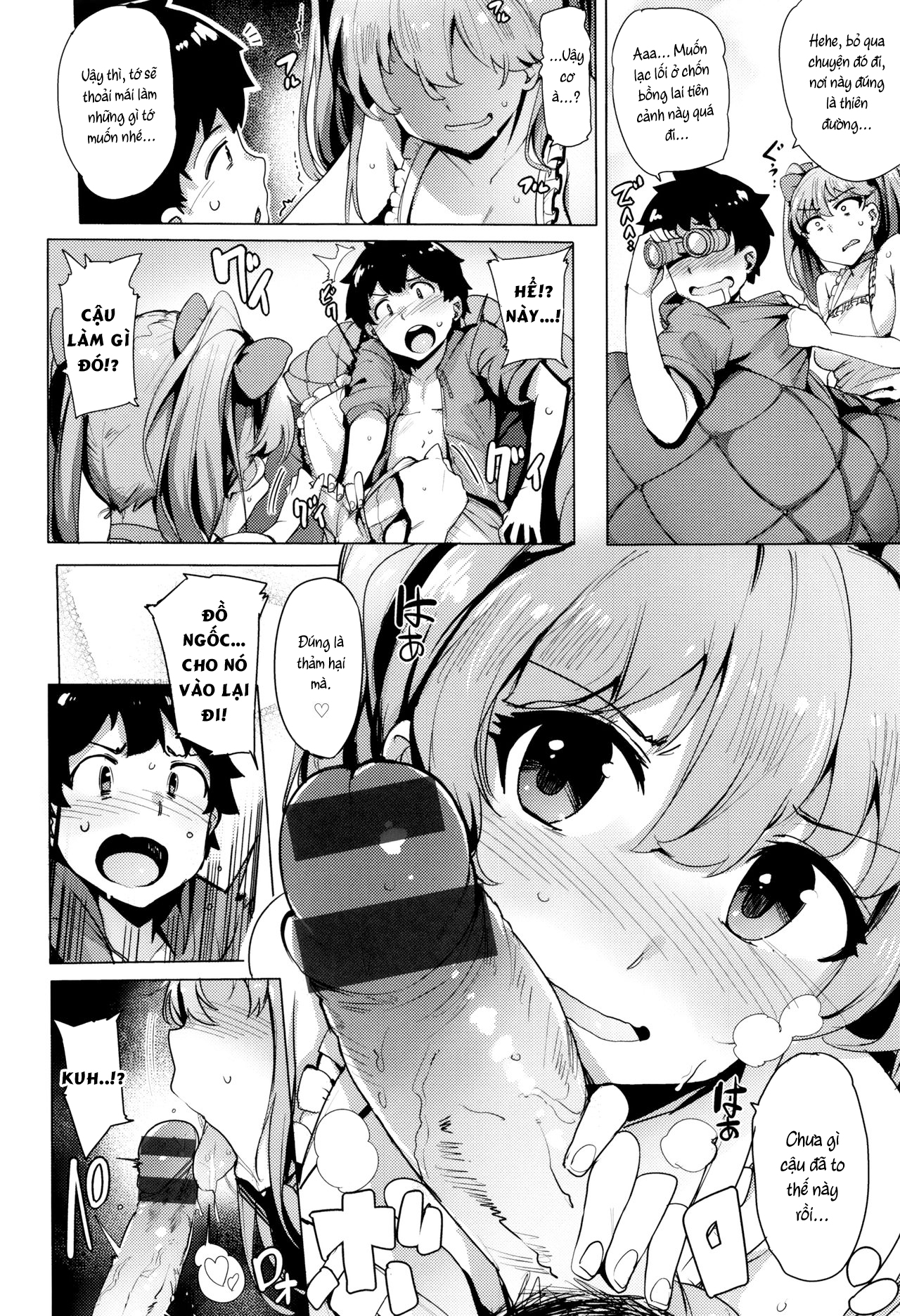 Đọc truyện hentai Kyuuai Utopia - Oneshot