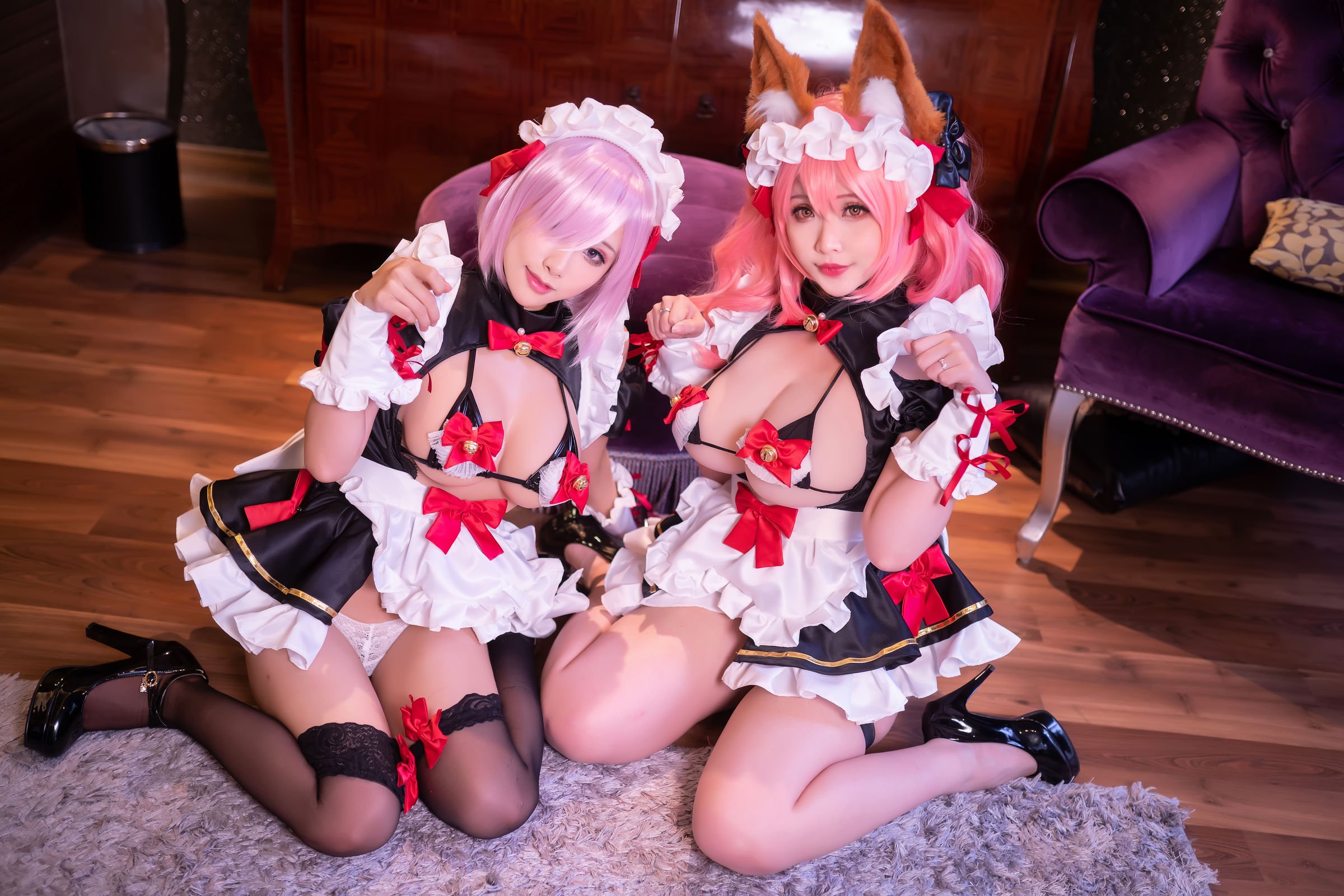 Đọc truyện hentai Tuyển tập Albums siêu phẩm Cosplay - Chap 37 - Mashu & Tamamo