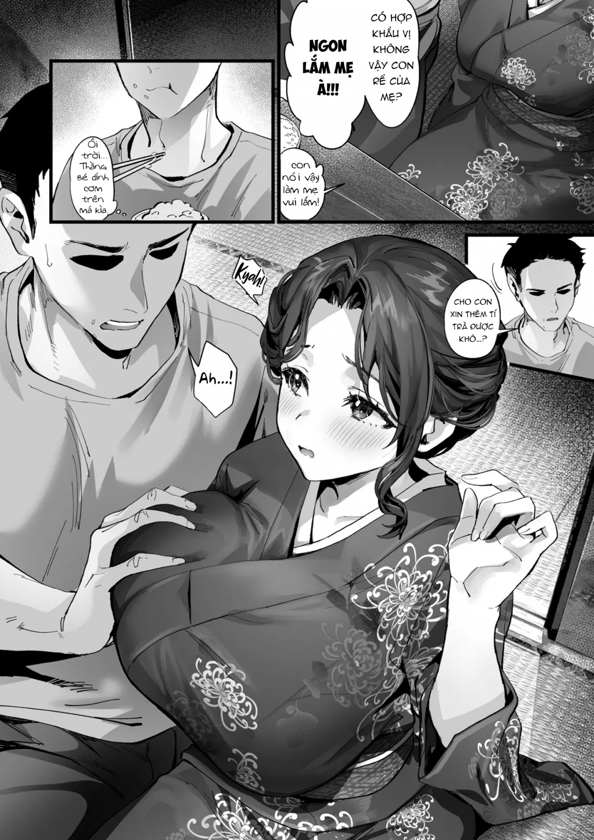 Đọc truyện hentai Vào cái đêm hè tôi thành đôi với một cô gái rám nắng, tôi lỡ vô tình làm mẹ vợ mang thai. - Oneshot siêu phẩm
