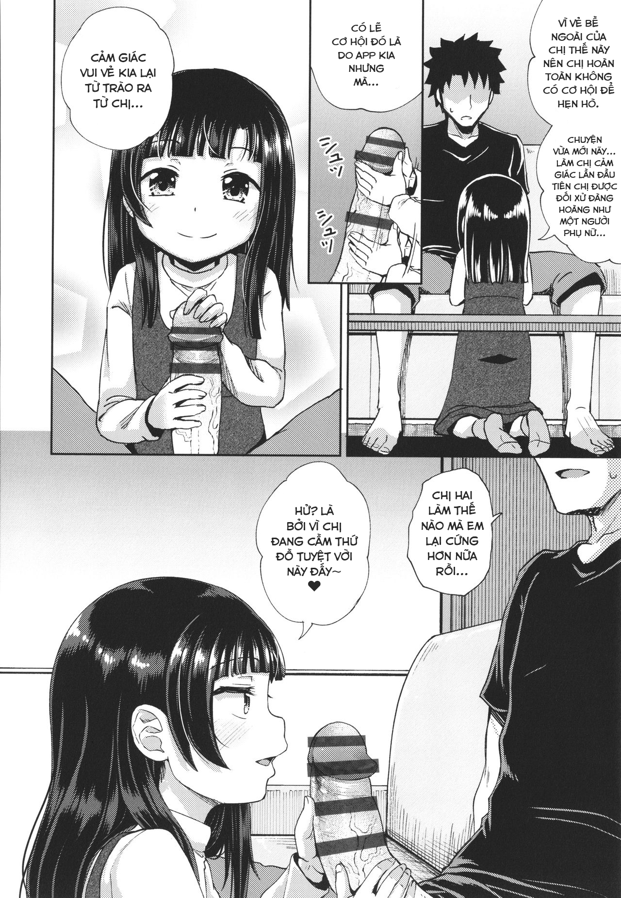 Đọc truyện hentai Ứng Dụng Làm Bạn Nwngs - Chap 3: Thịt chị loli (2)