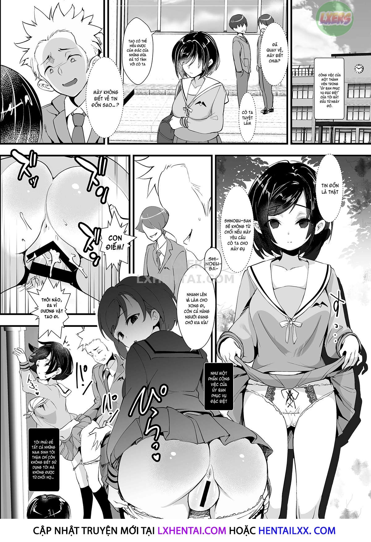 Đọc truyện hentai Fukushuu!! Tenraku Gakuen no Nikubin Hime!! - Chap 2