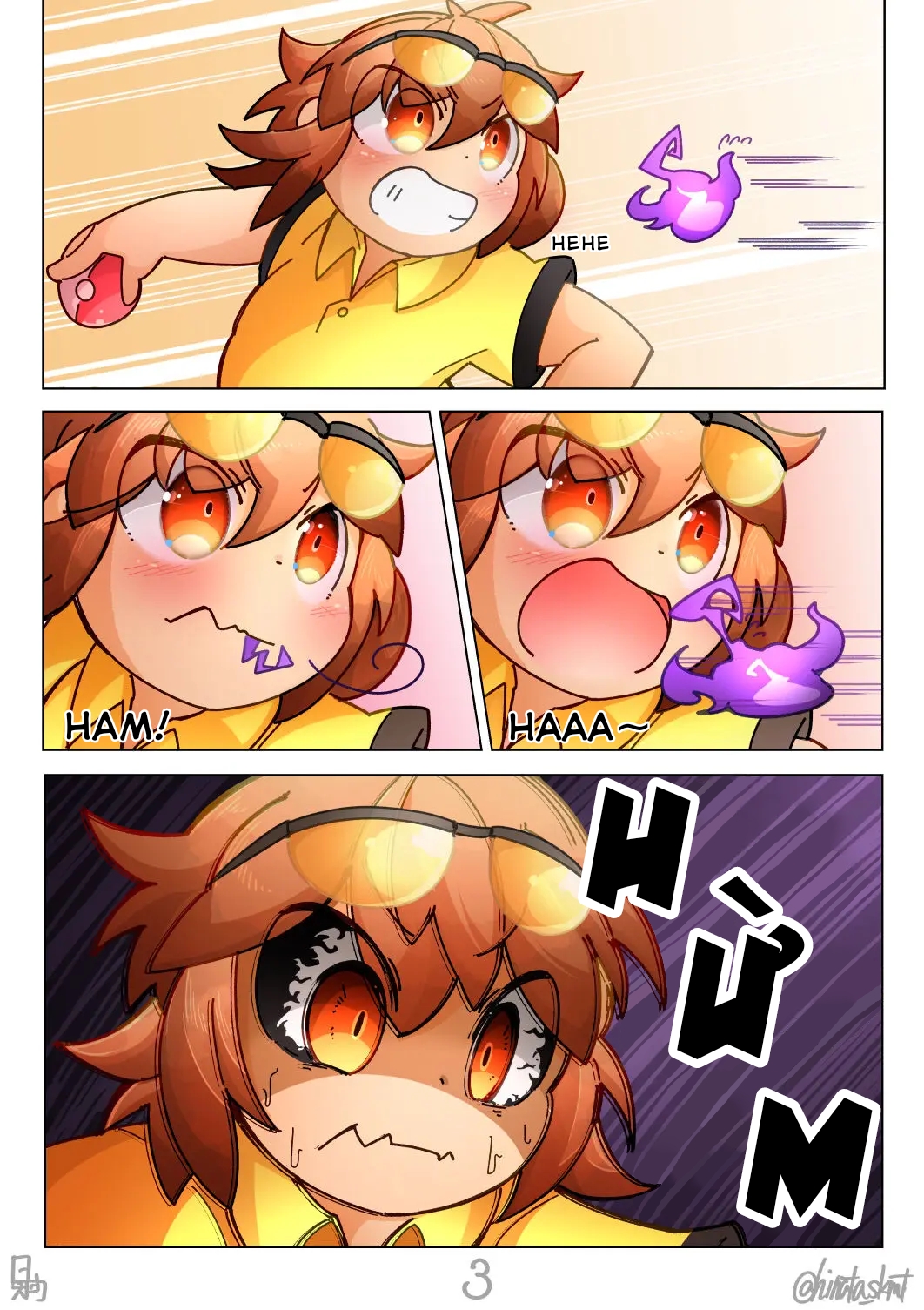 Đọc truyện hentai Typhlosion may mắn và cô vợ bất đắc dĩ - Oneshot