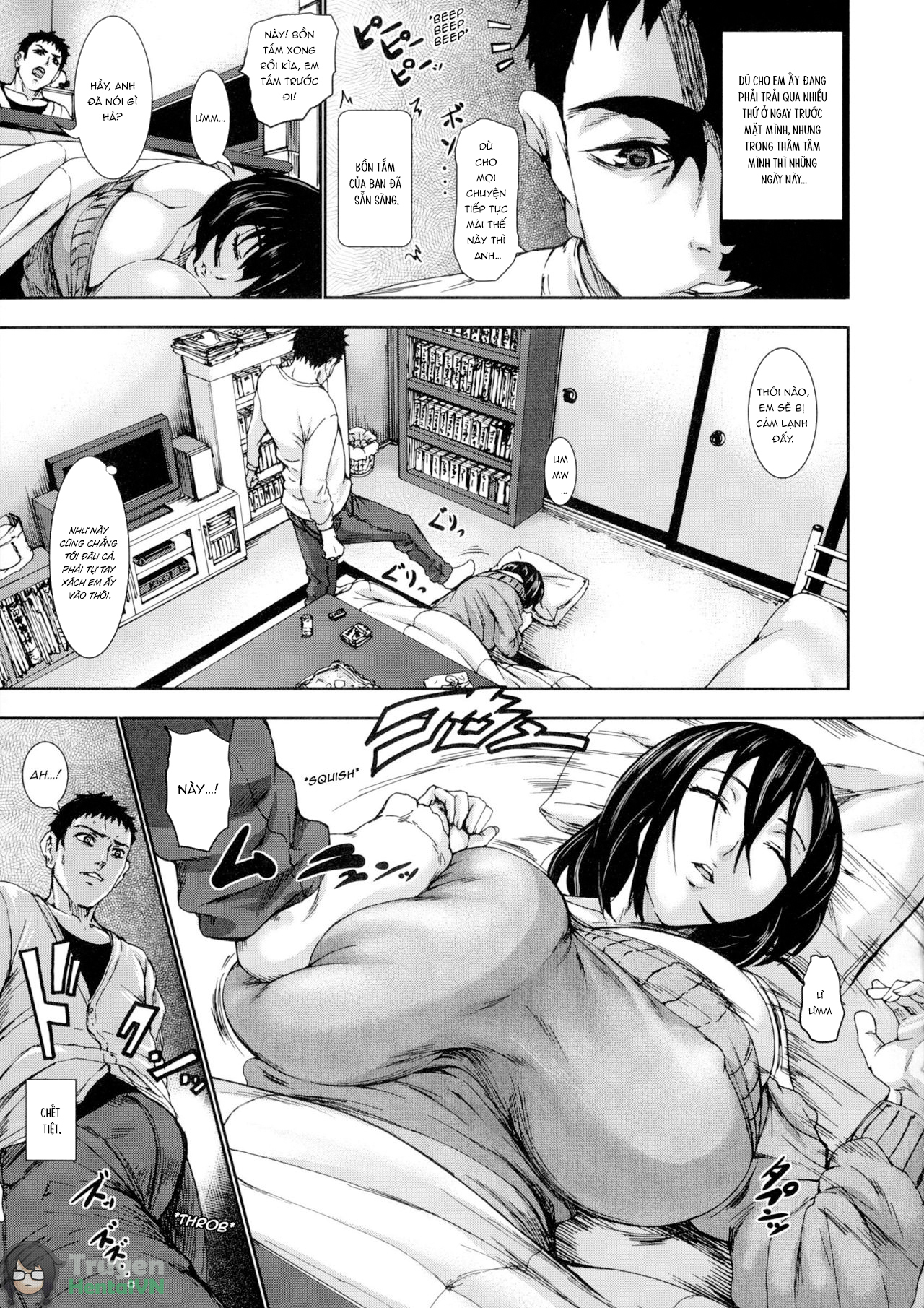 Đọc truyện hentai Chounyuu Daifungoku - chap 8