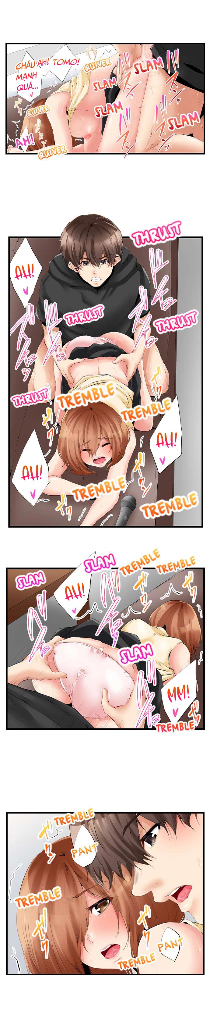 Đọc truyện hentai NTR Cô Hàng Xóm Ngay Trong Phòng Của Chồng Cô Ấy - Chap 15 + 16