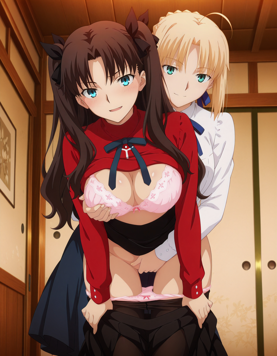 Đọc truyện hentai Tuyển tập Albums Art hentai - Chap 650 - Saber+Rin - Fate