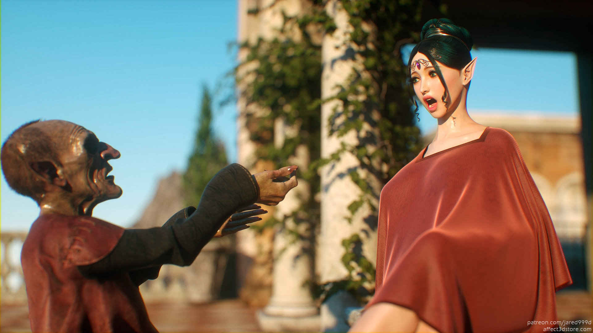 Đọc truyện hentai Elf Slave - Chapter 4: Cross Fate - Non Pregnant