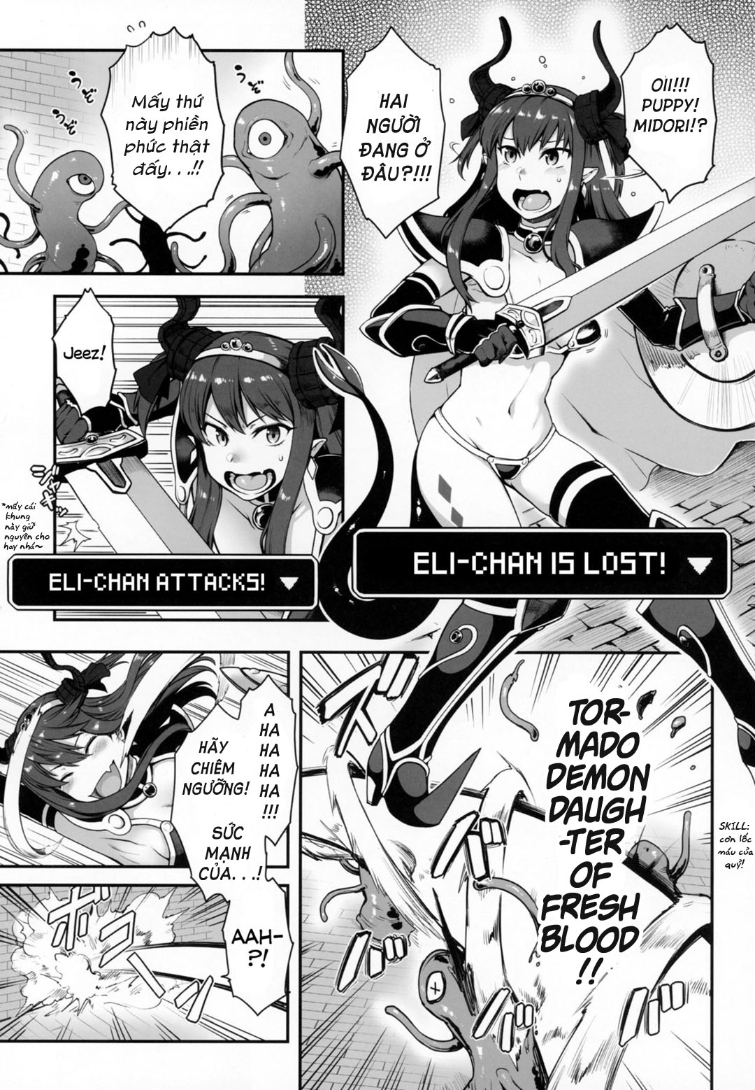 Đọc truyện hentai Yuusha Daihaiboku EX - Oneshot