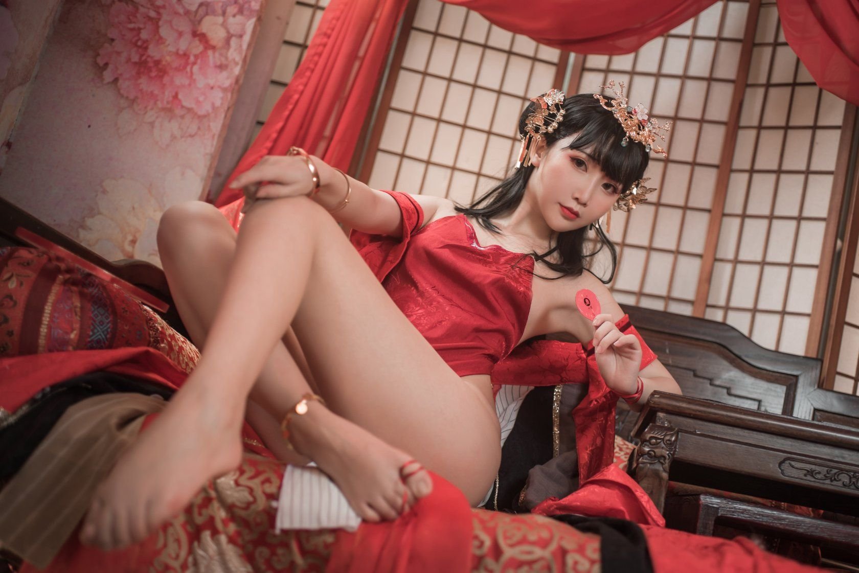 Đọc truyện hentai Tuyển tập Albums siêu phẩm Cosplay - Chap 1280 - [Flatbread Fairy] Yixian