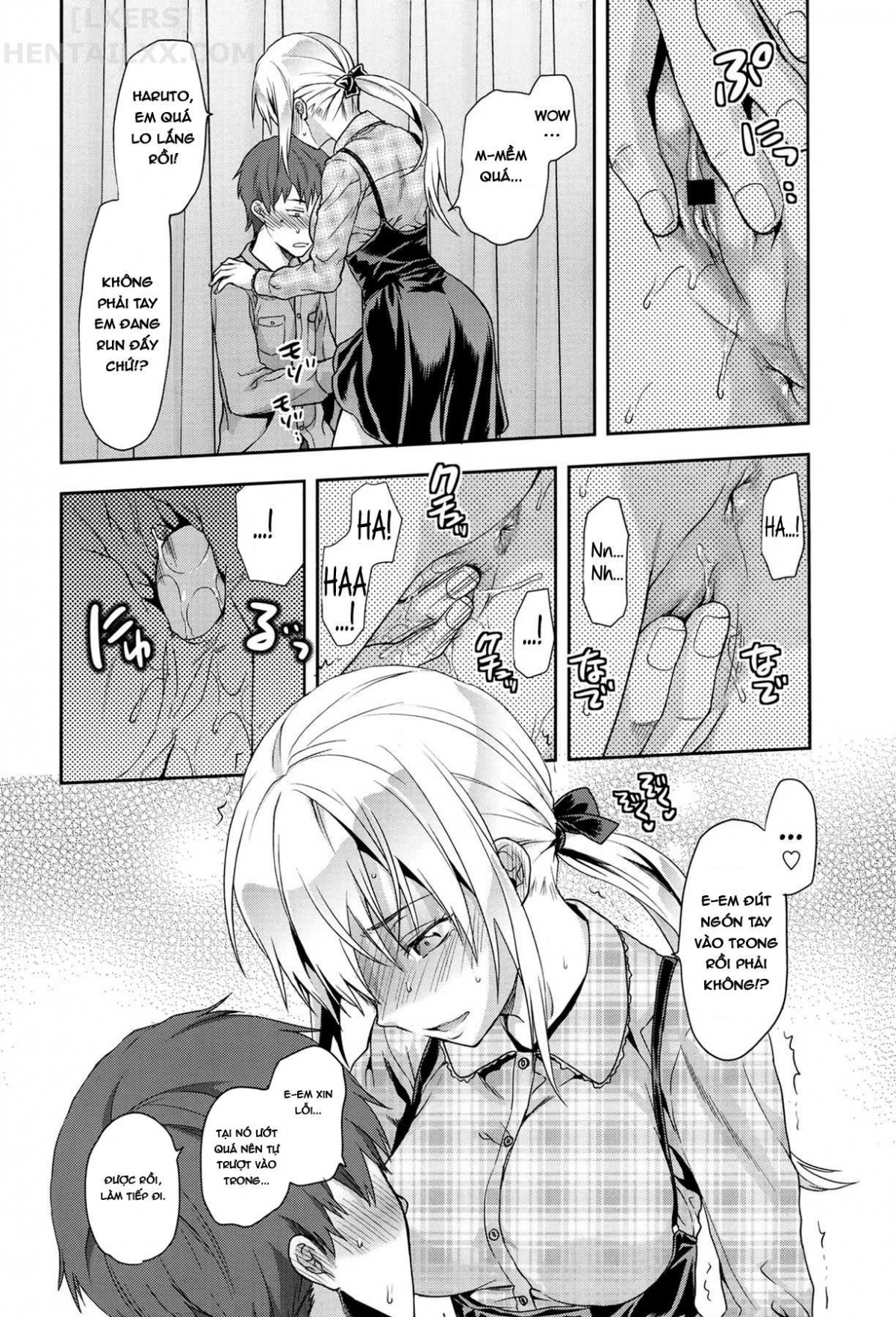 Đọc truyện hentai Ane Kyun! ~My Sweet Sweet Elder Sister~ - Chap 4 - Green Eyes