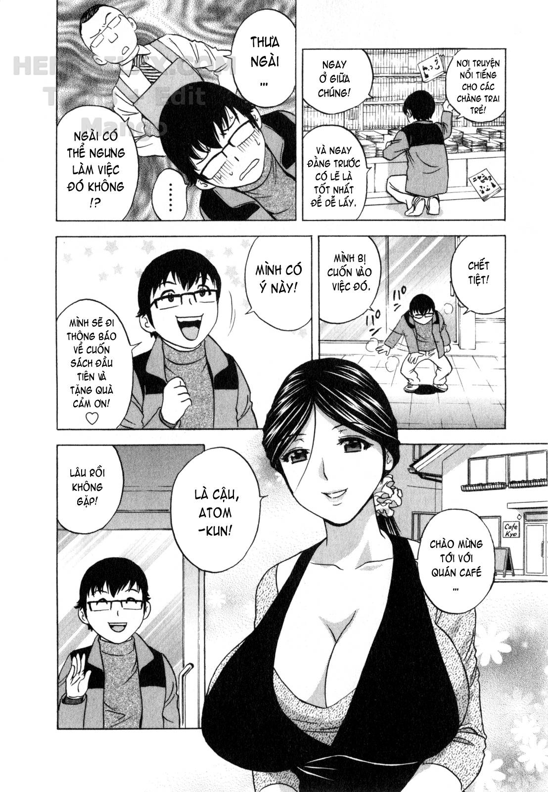 Đọc truyện hentai Life With Married Women Just Like A Manga - Chap 20
