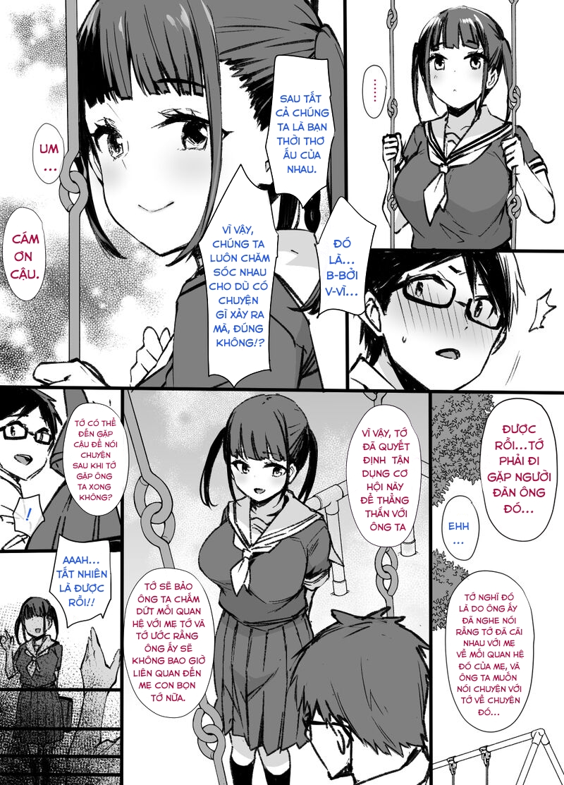 Đọc truyện hentai My childhood friend and little sister were stolen by a noble - Chap 2