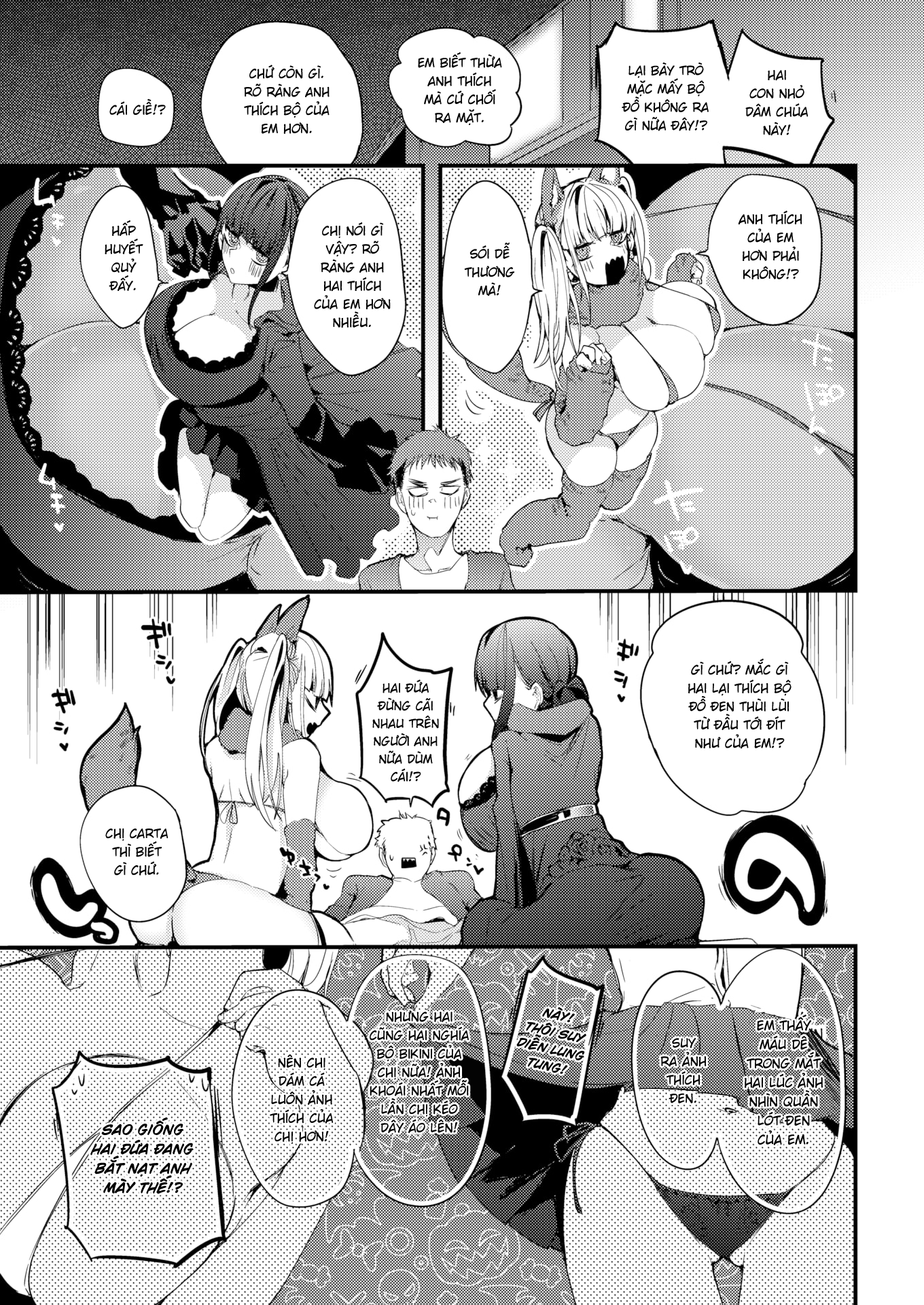 Đọc truyện hentai Đại Tiệc Cosplay Carta & Polka - Oneshot