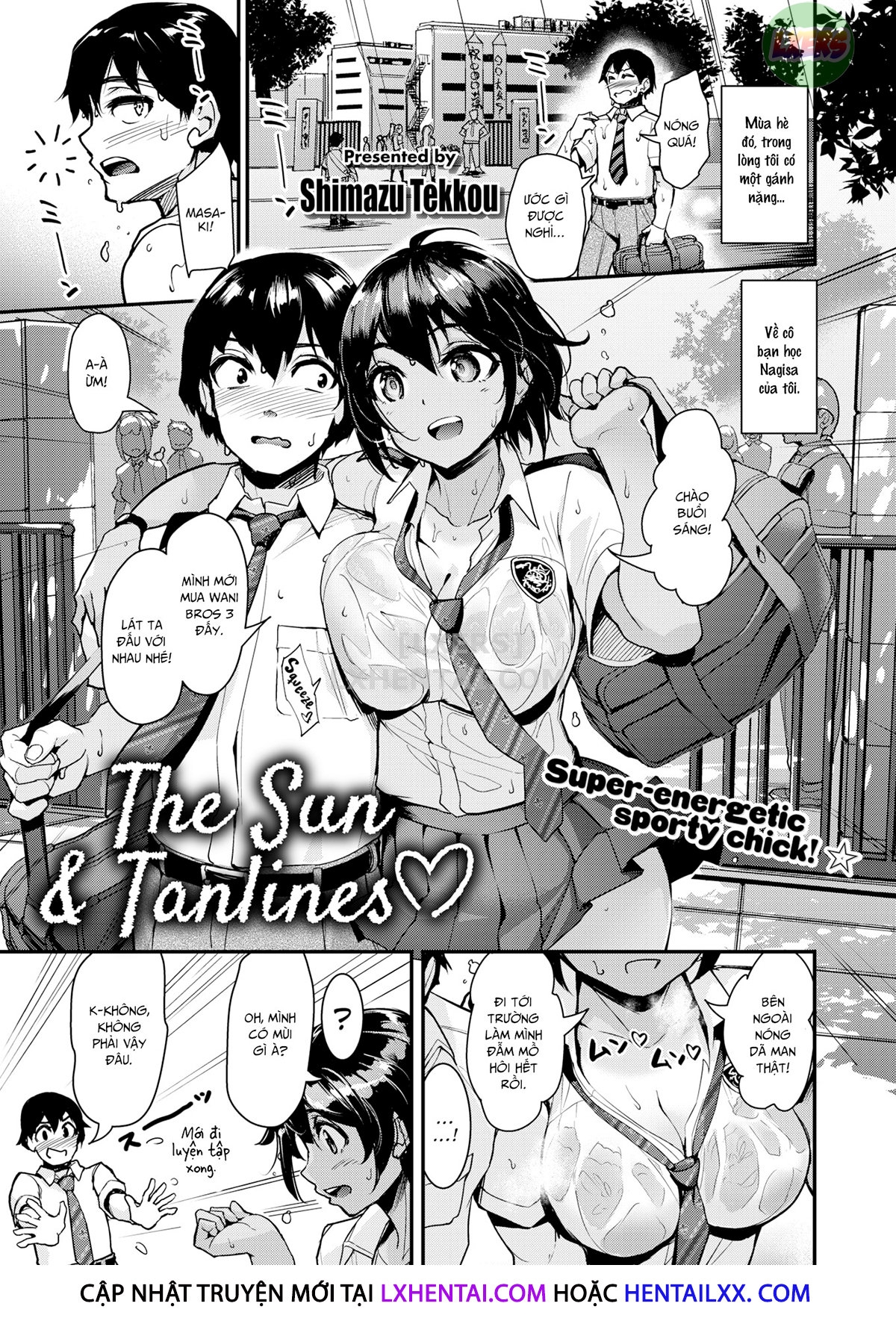 Đọc truyện hentai Mặt trời và làn da rám nắng - Oneshot
