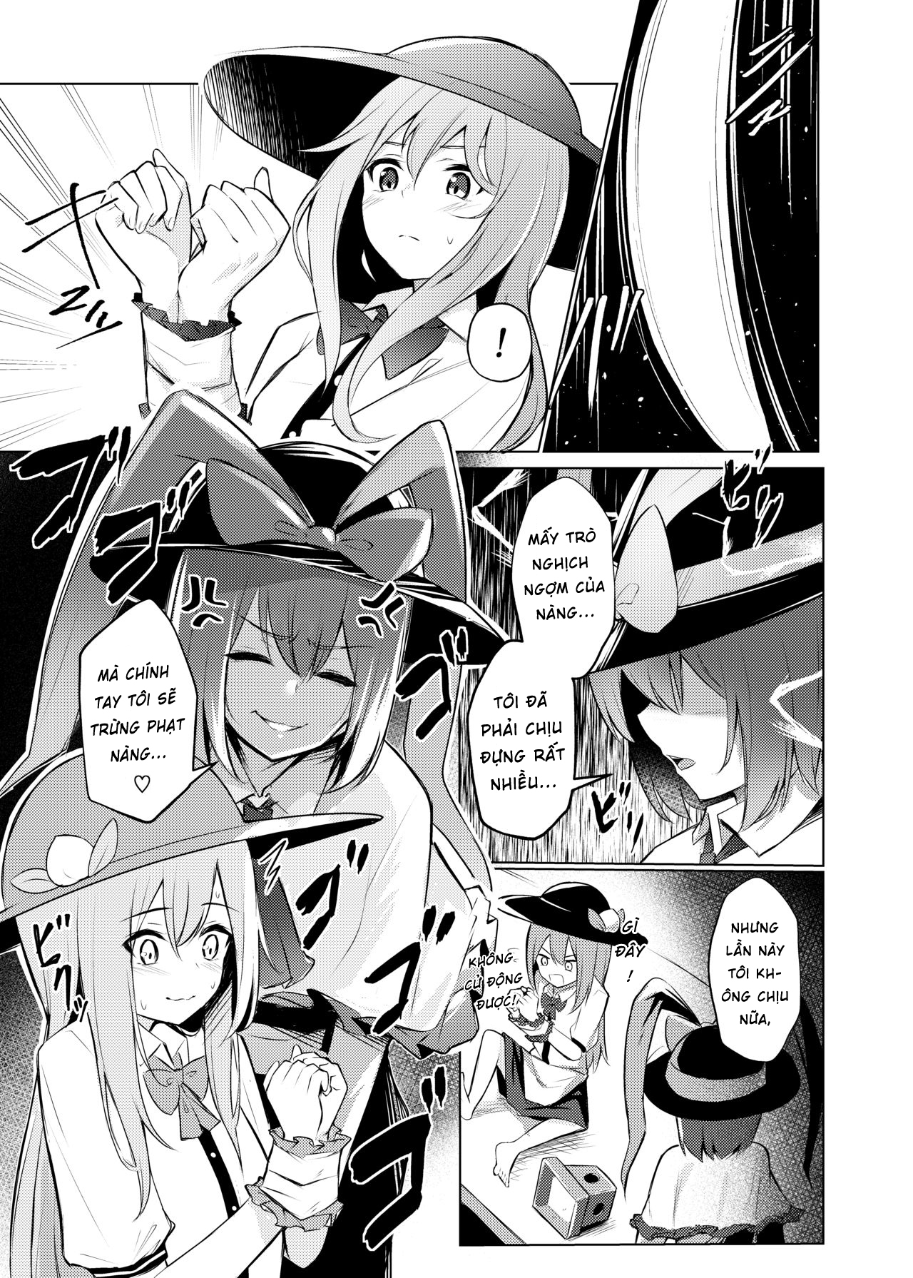 Đọc truyện hentai Tenshi-chan ga Iku-san ni Oshioki sareru Hon (Touhou Project) - Oneshot