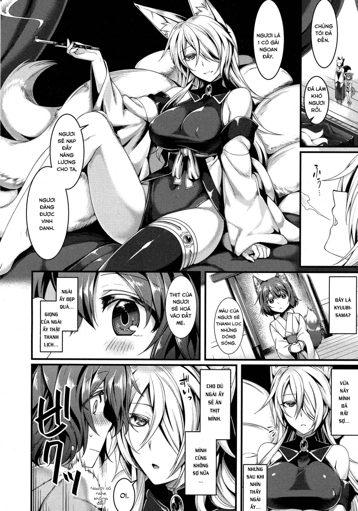 Đọc truyện hentai Kyubi-sama to Boku - Oneshot