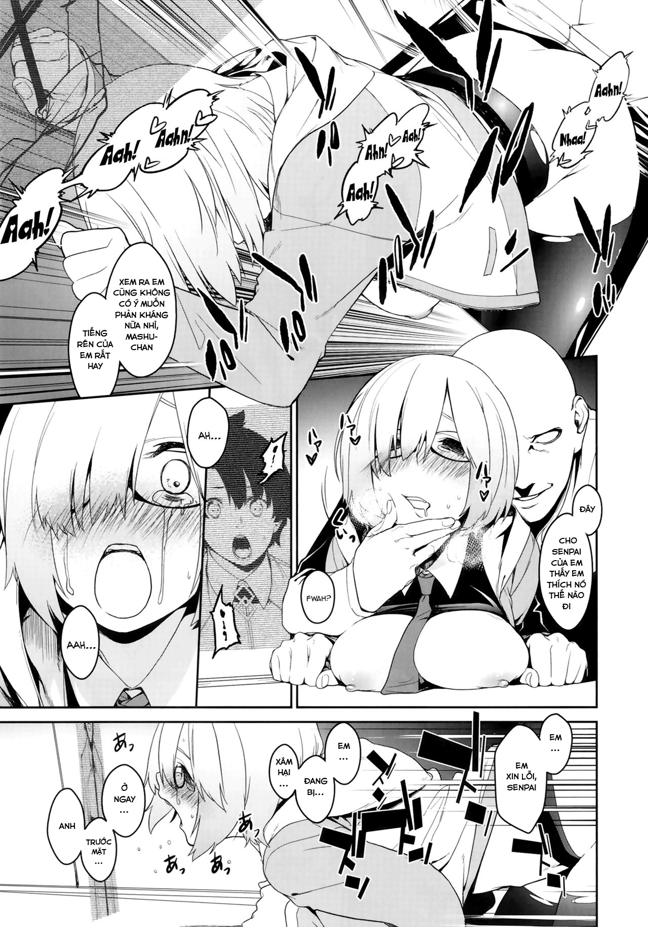 Đọc truyện hentai Shielder ni mo Aru Jakuten (Fate Grand Order) - Chap 2