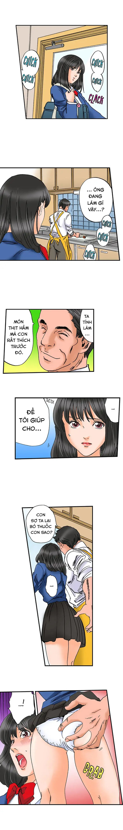 Đọc truyện hentai Tên cha dượng có mưu đồ với cô con gái. - Chap 13: Cuộc hội thoại