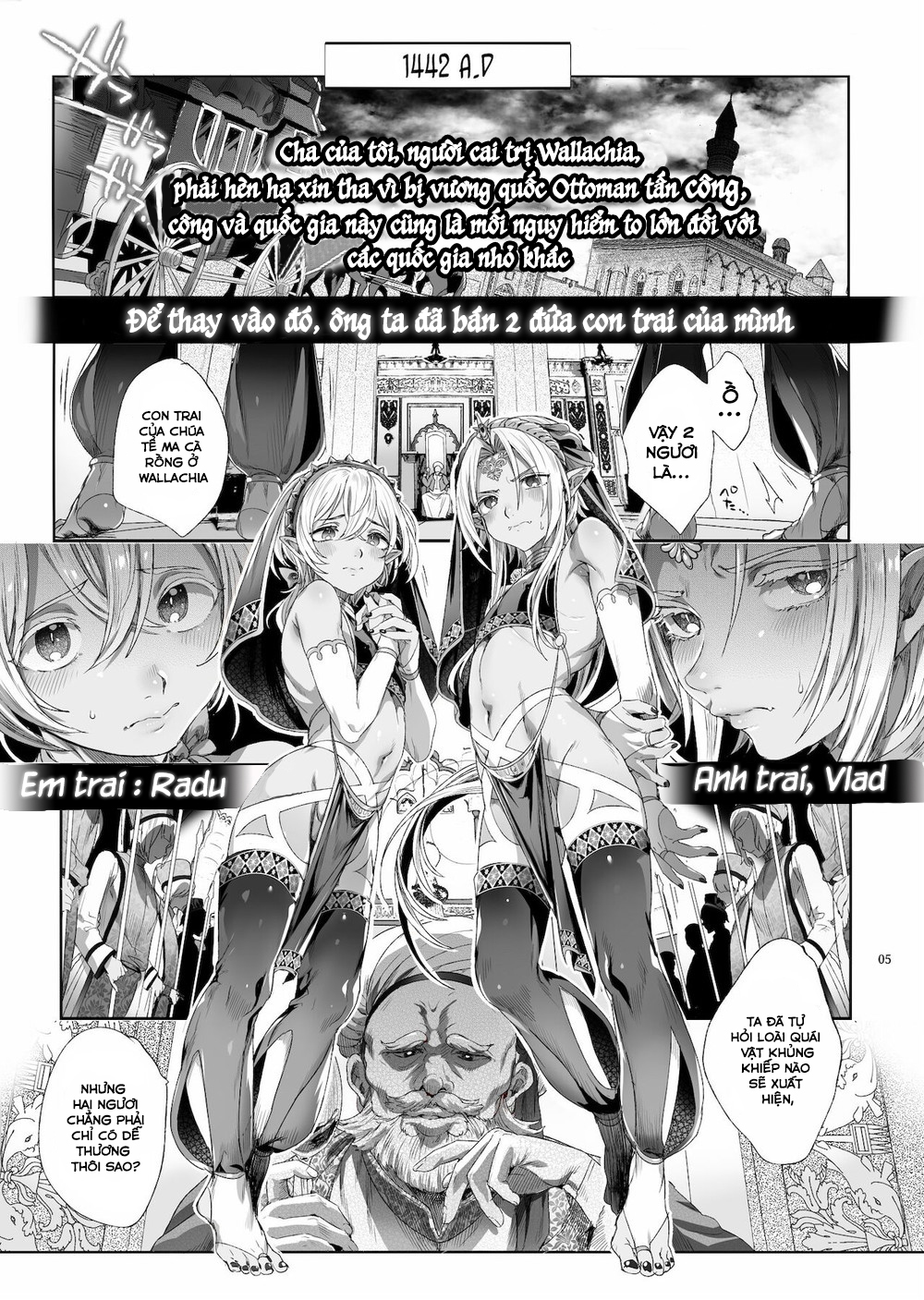 Đọc truyện hentai Chàng ma cà rồng bé nhỏ - Chap 1