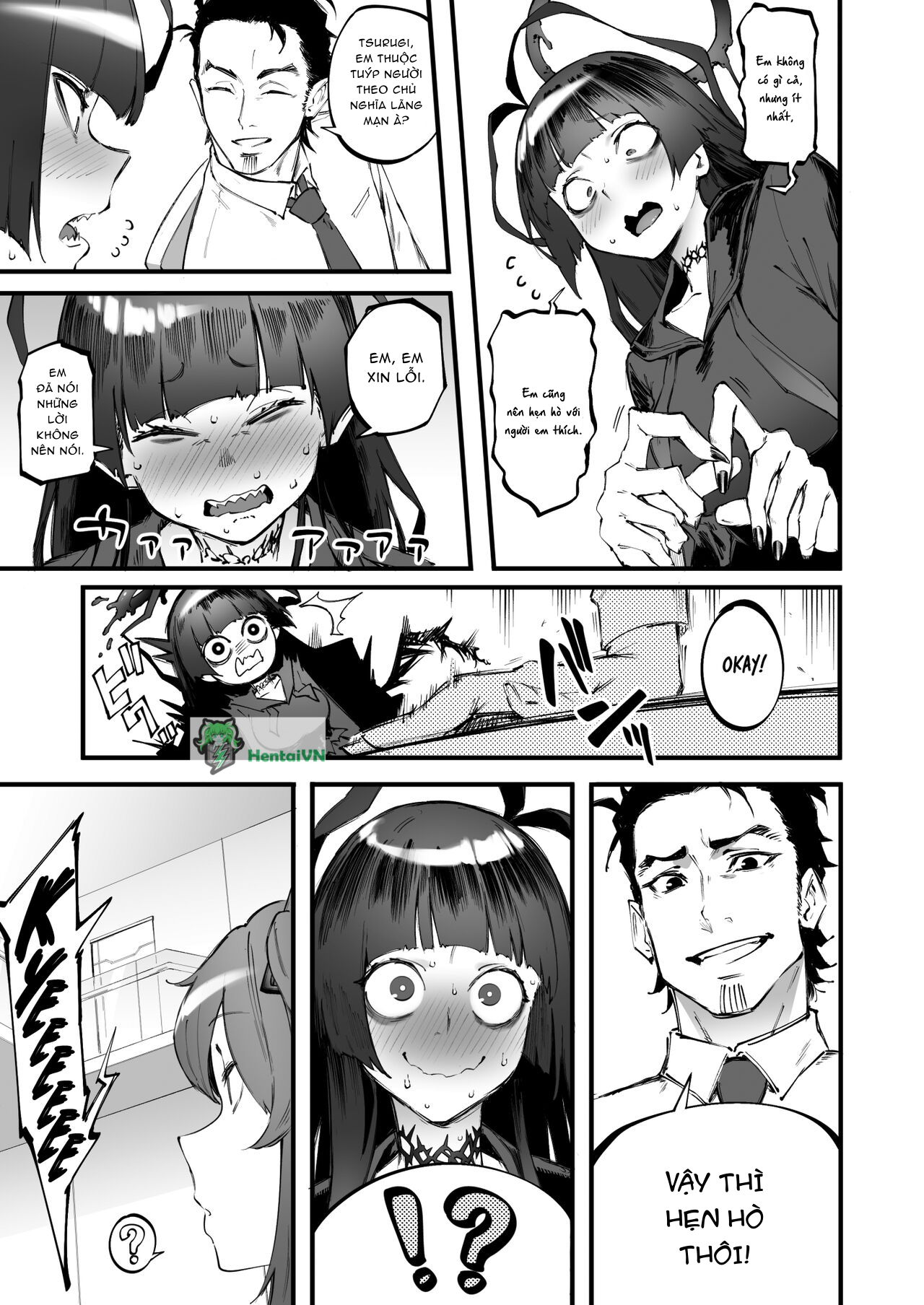 Đọc truyện hentai Tsurugi datte Seishun shitai | Even Tsurugi wants to experience youth - Oneshot