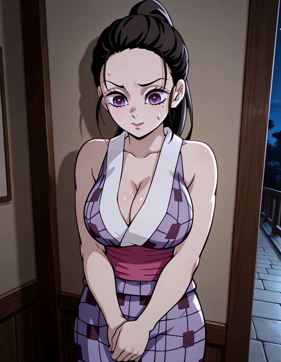 Đọc truyện hentai Tuyển tập Albums Art hentai - Chap 717 - [Demon Slayer] The third wife of the Uzui family becomes a slave and serves