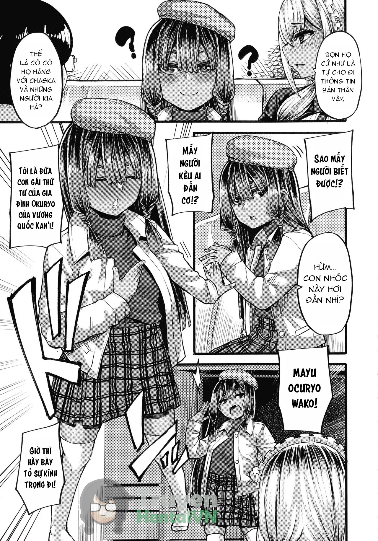 Đọc truyện hentai Kasshoku Hime to Himitsu no Keiyaku - Chap 3