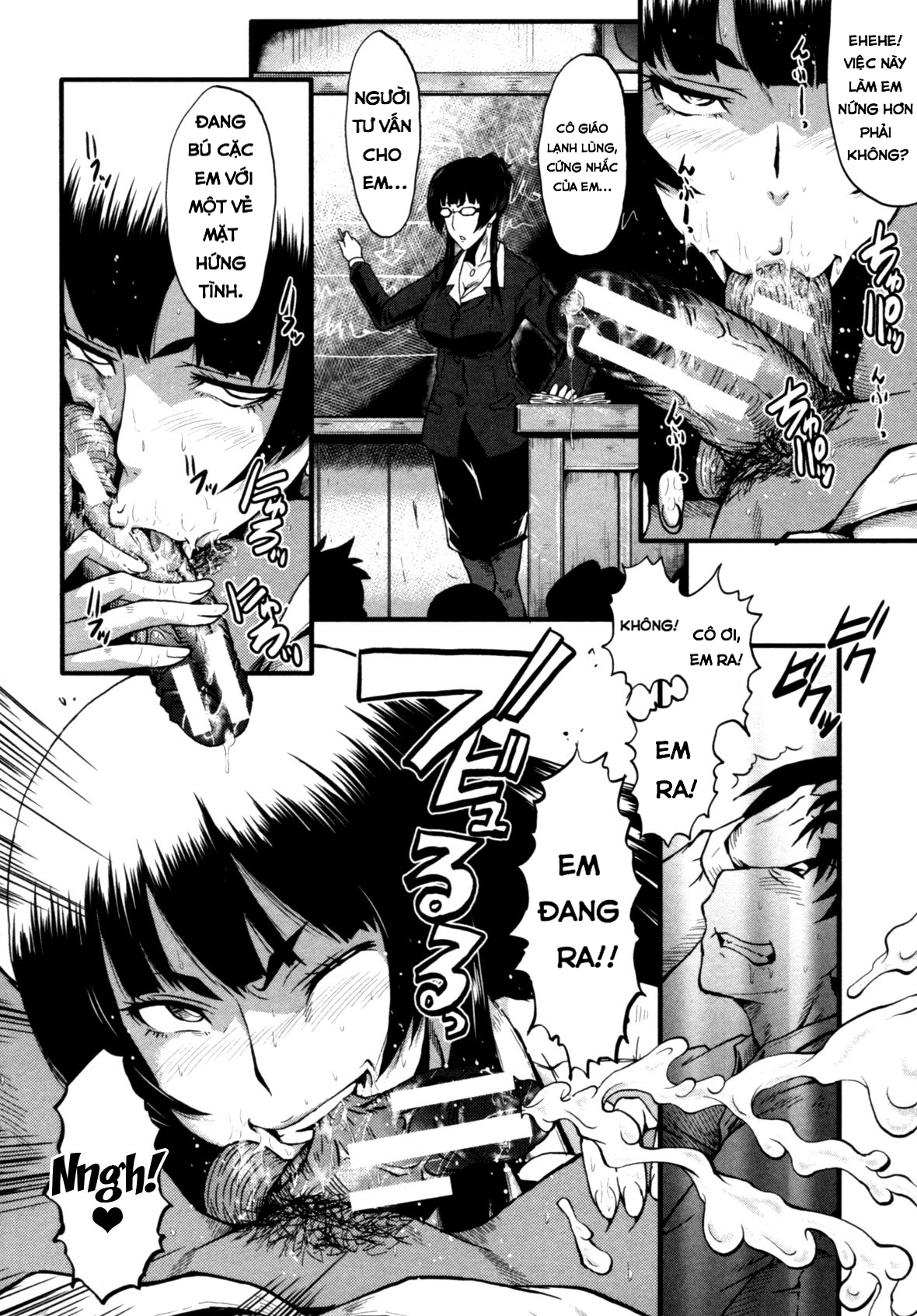 Đọc truyện hentai Haha Wa Buzama Ni Koshi O Furu ~Gogo No Seibo-Tachi~ - Chap 6