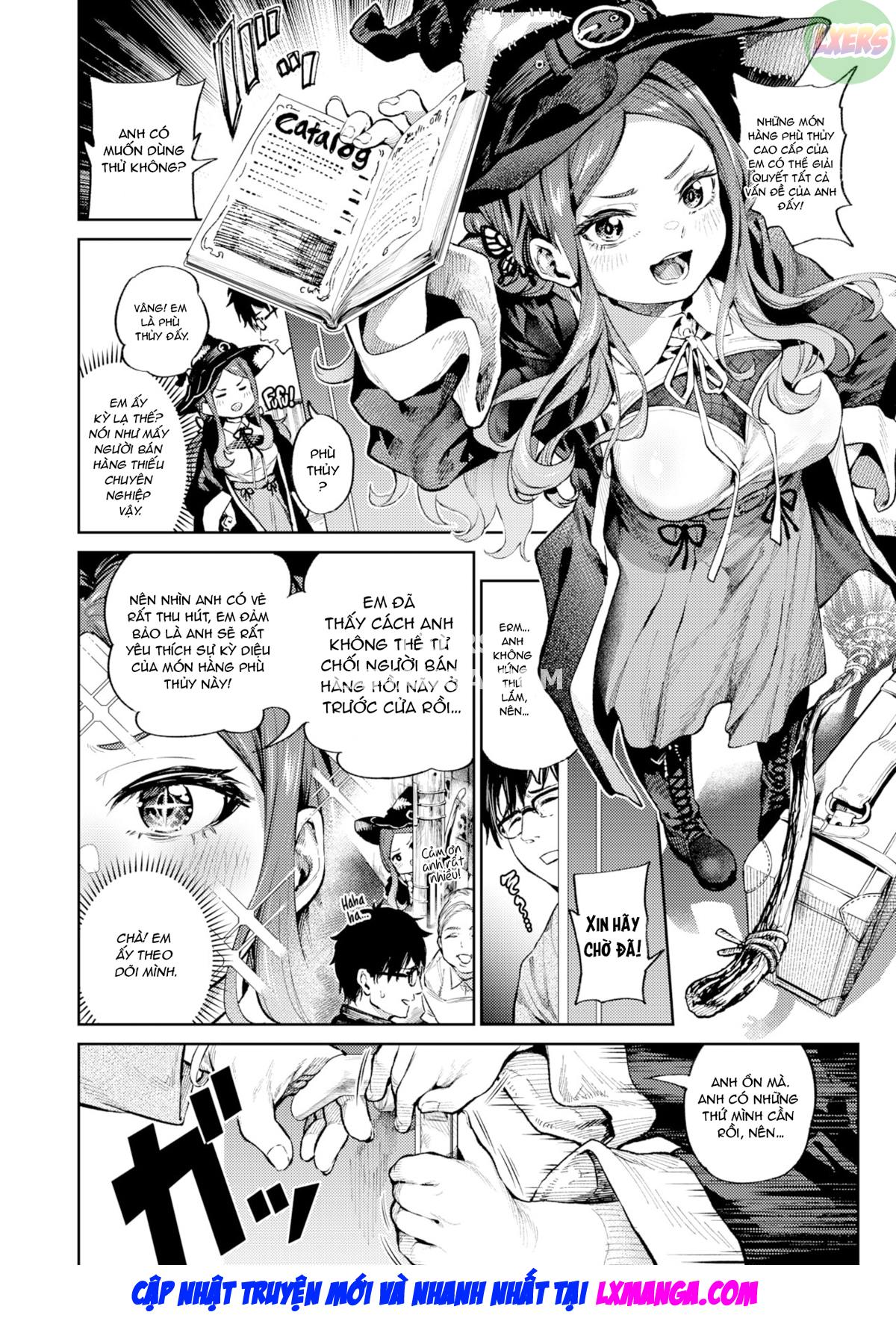 Đọc truyện hentai Phù thủy bán hàng tận nhà - Oneshot